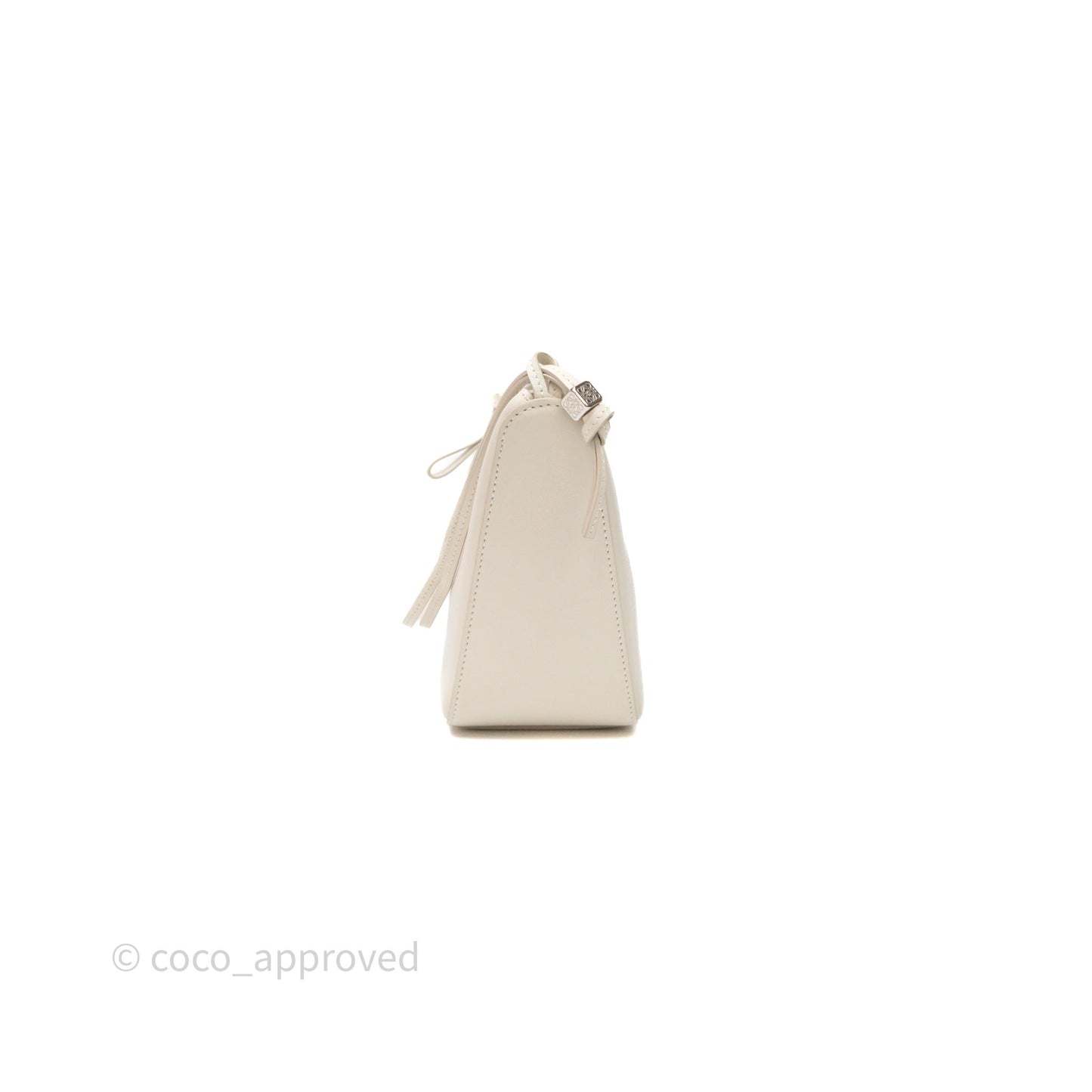 Loewe Mini Hammock Shoulder Bag White