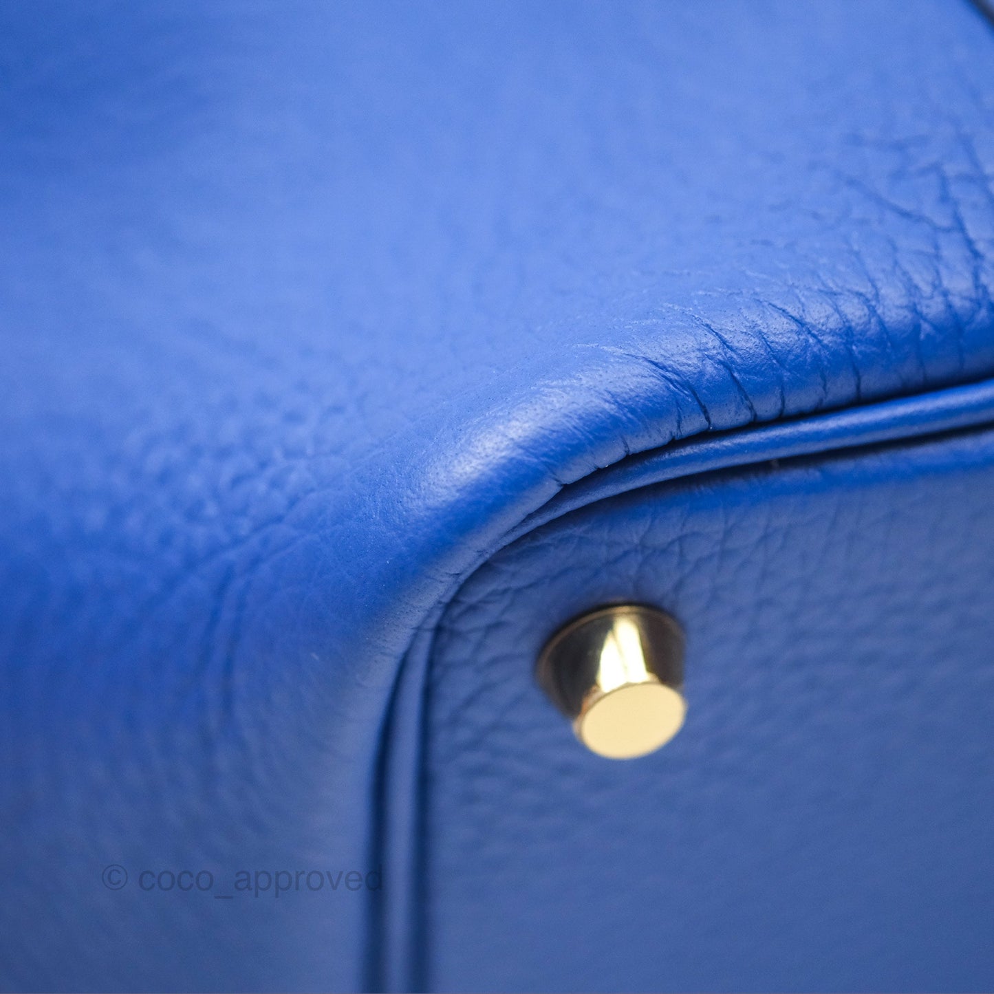 Hermès Picotin Lock 18 Bleu Royal Taurillon Clemence Gold Hardware