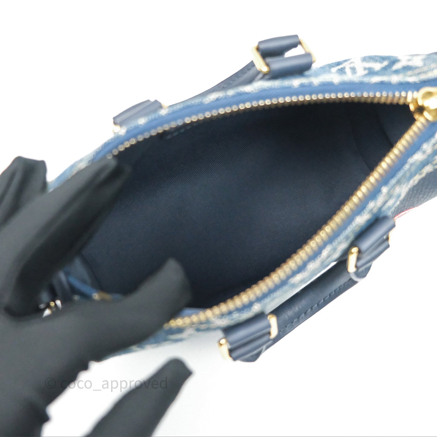 Louis Vuitton x Nigo Keepall XS Denim Blue