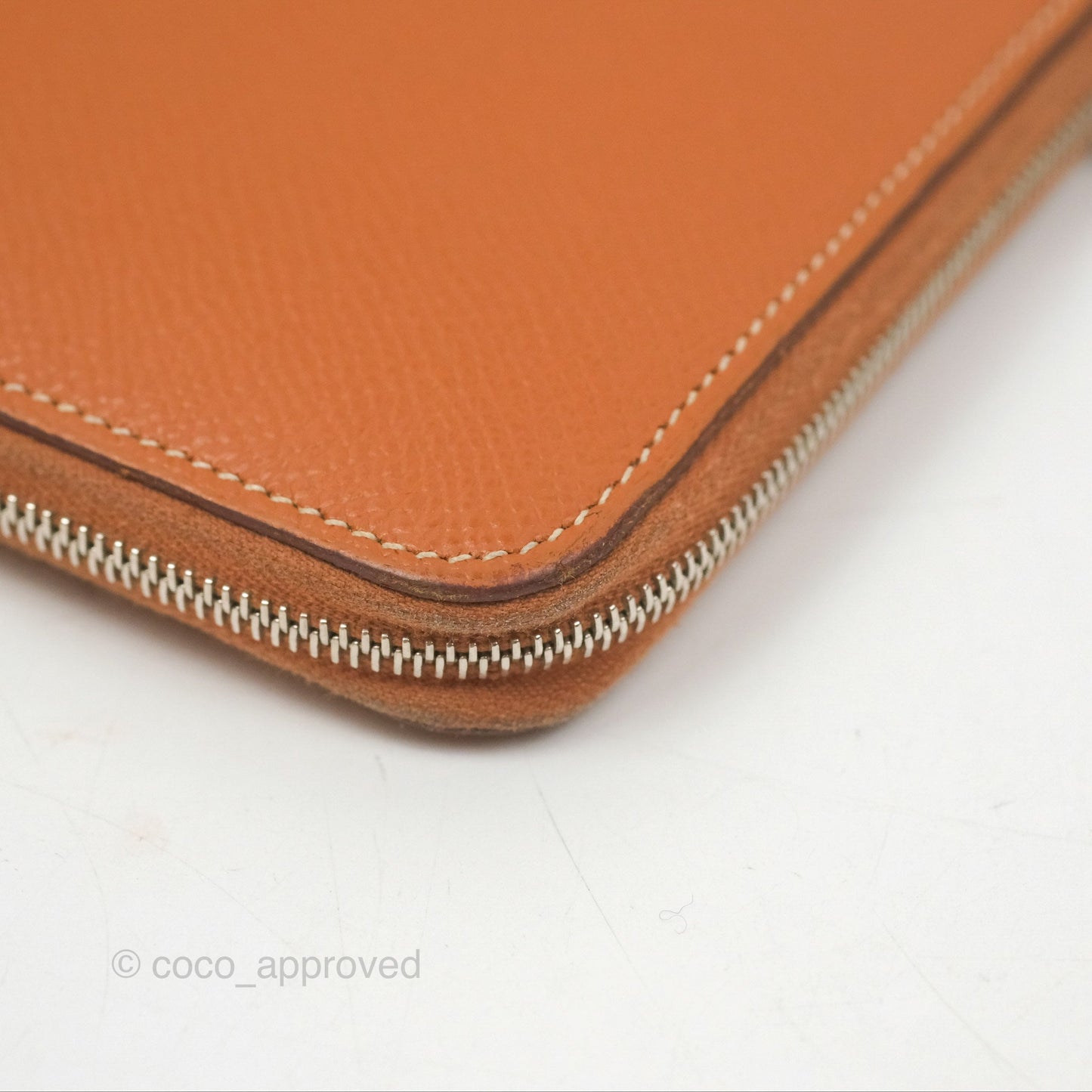 Hermès Silk In Classique Long Wallet Gold Epsom