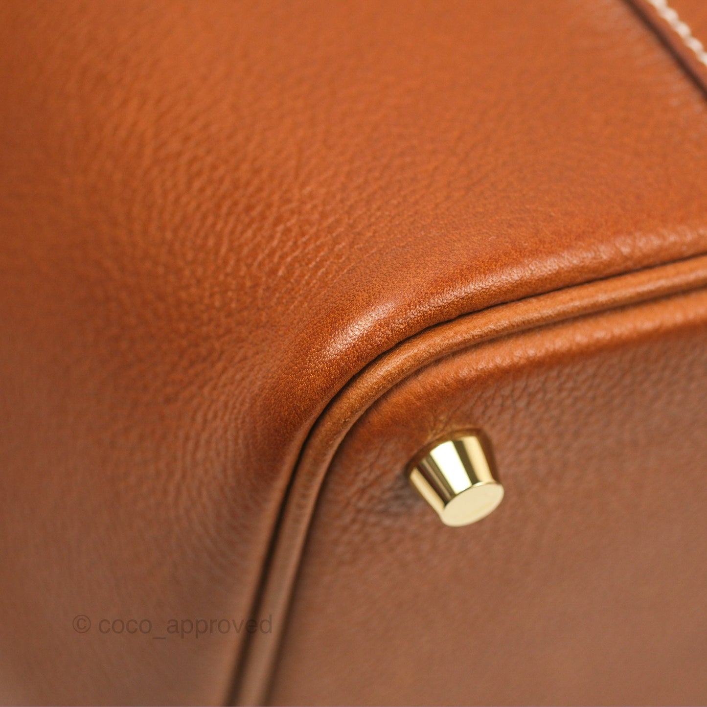 Hermès Picotin Lock 18 Fauve Barenia Gold Hardware