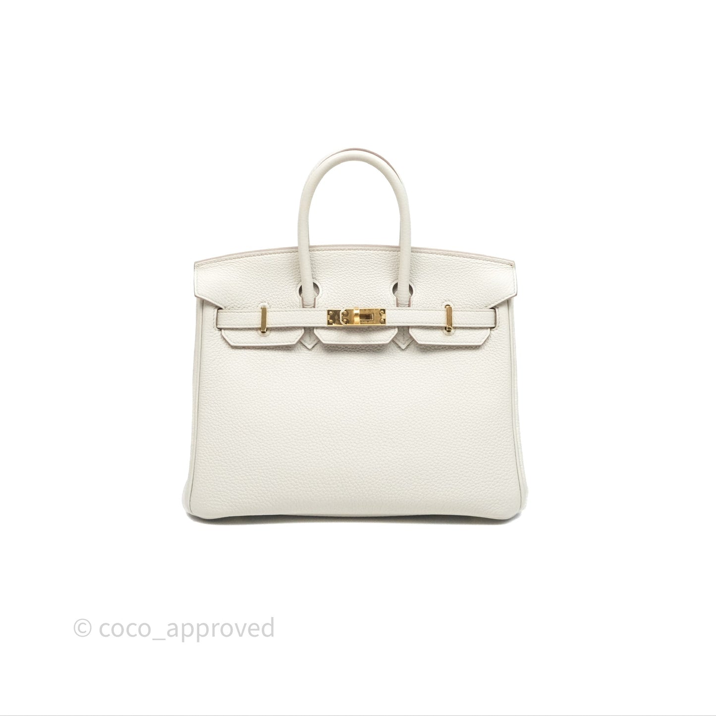 Hermès Birkin 25 Retourne Beton Togo Gold Hardware