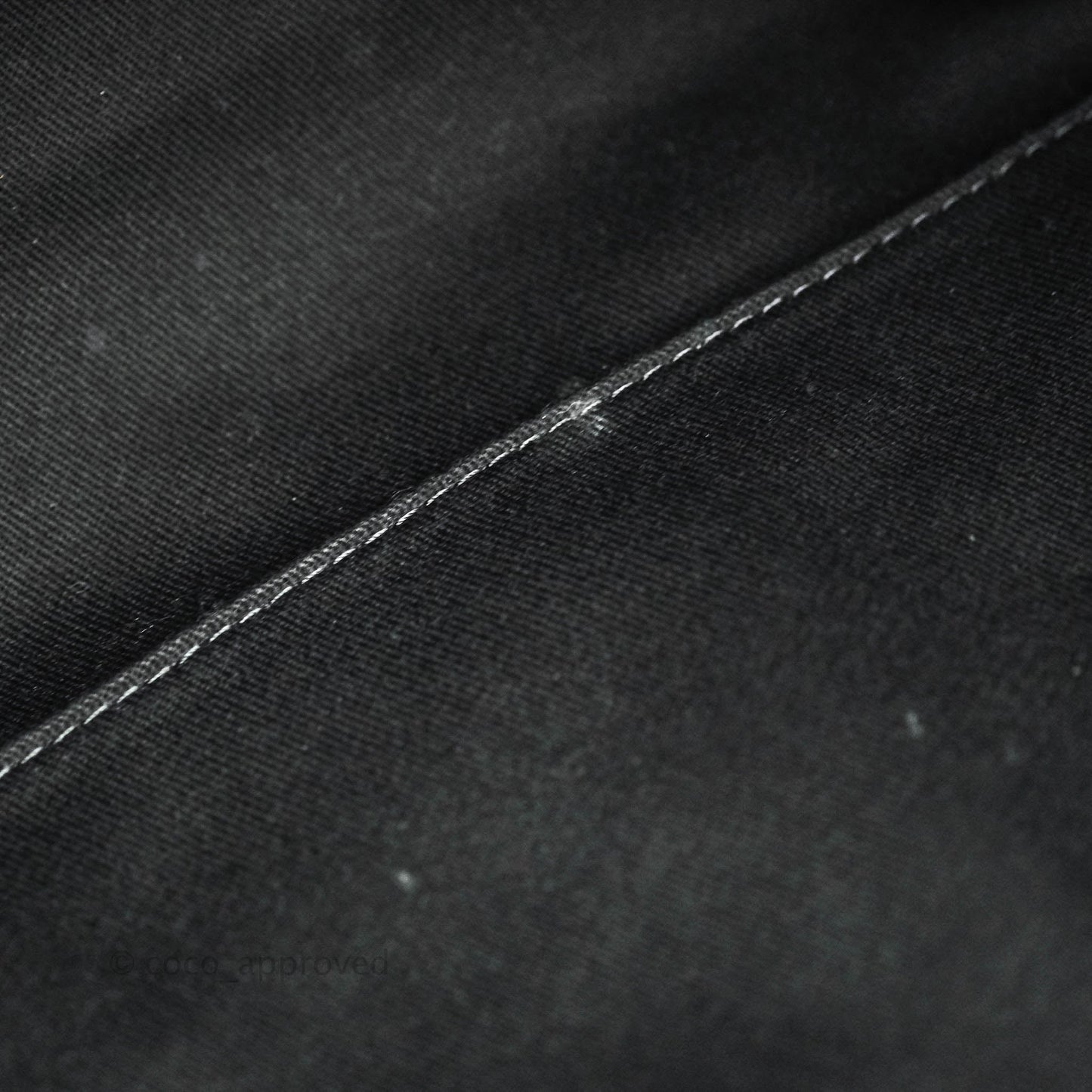 Chanel Large Deauville Black Glitter Lurex