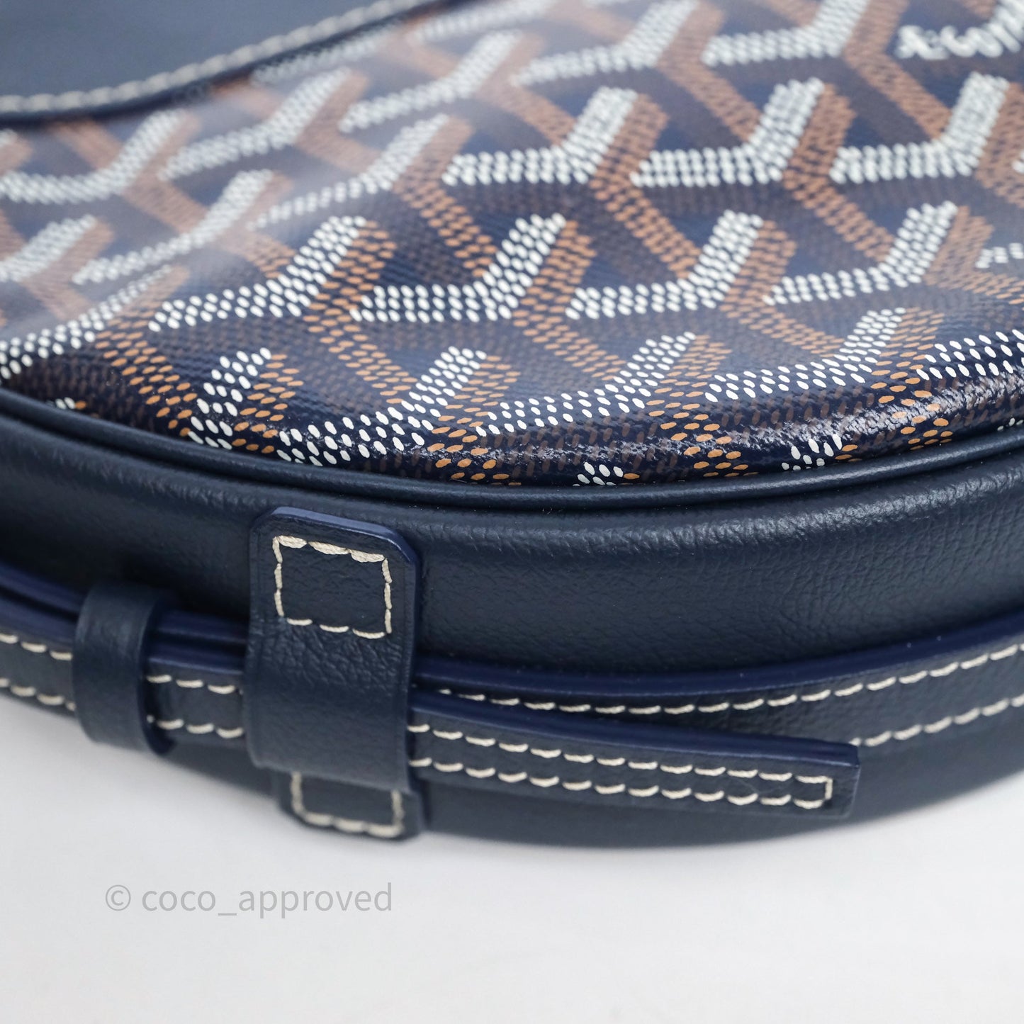 Goyard Hirondelle Bag Navy Blue