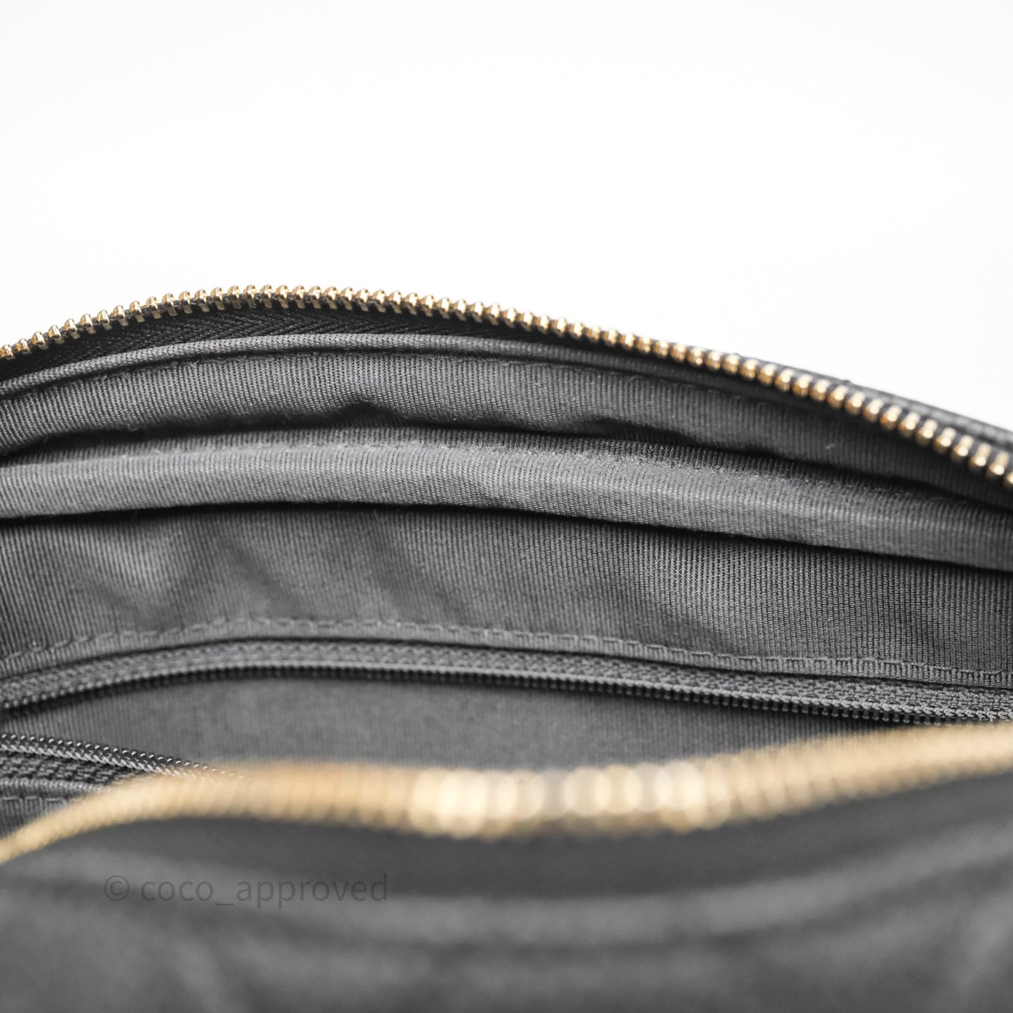 Chanel Camera Bag Black Matte Caviar Gold Hardware