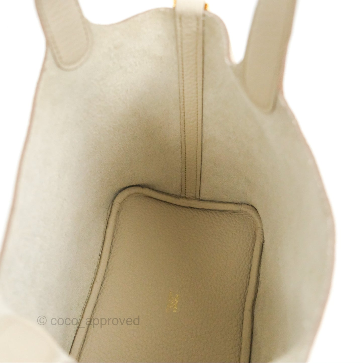 Hermès Picotin Lock 18 Beton Taurillon Clemence Gold Hardware
