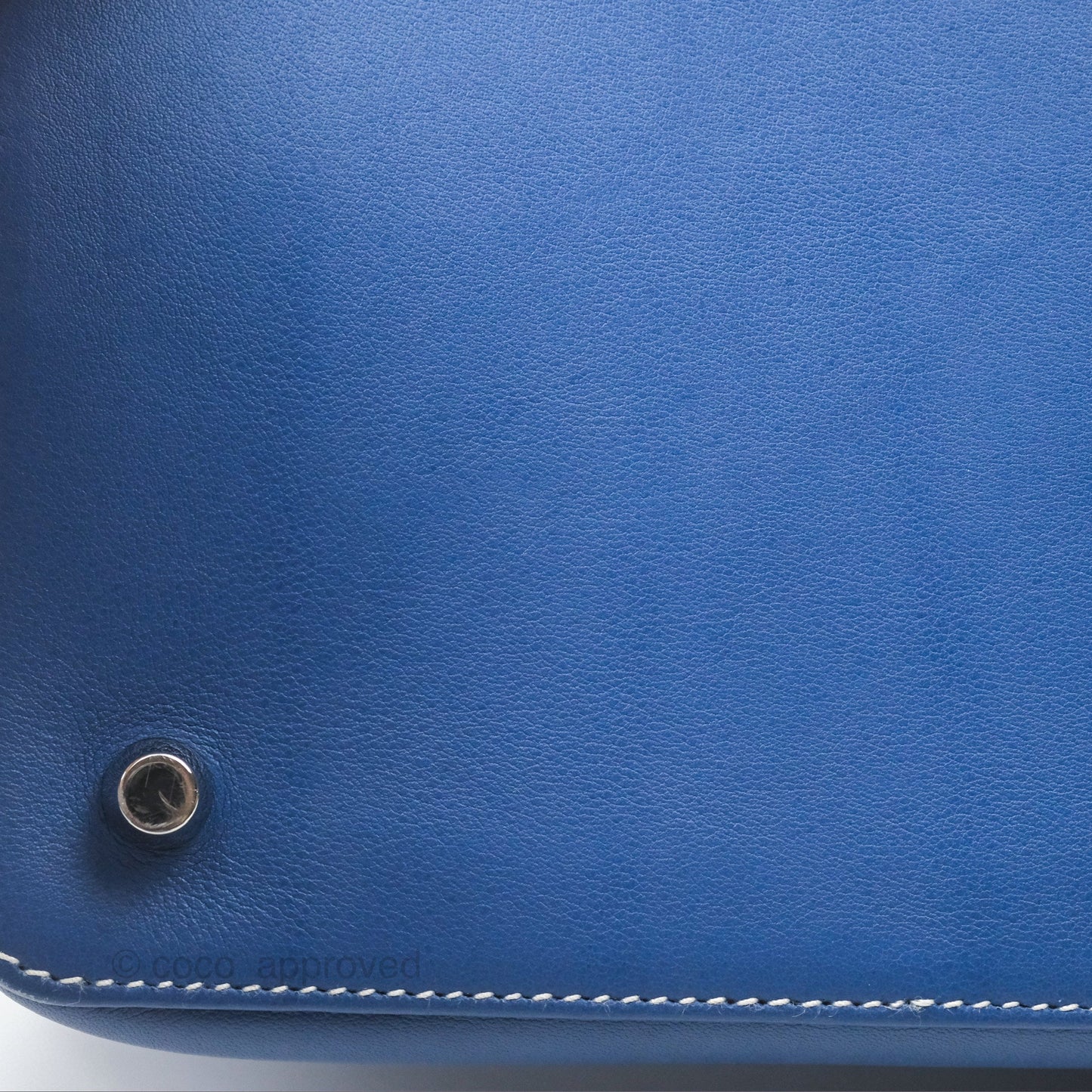 Hermès ToolBox 20 Bleu Agate R2 Swift Palladium Hardware