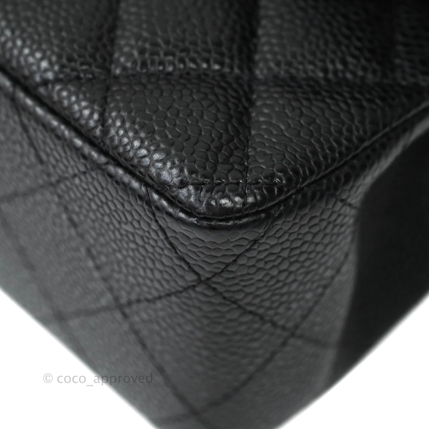 Chanel Classic Small S/M Flap Black Caviar Gold Hardware
