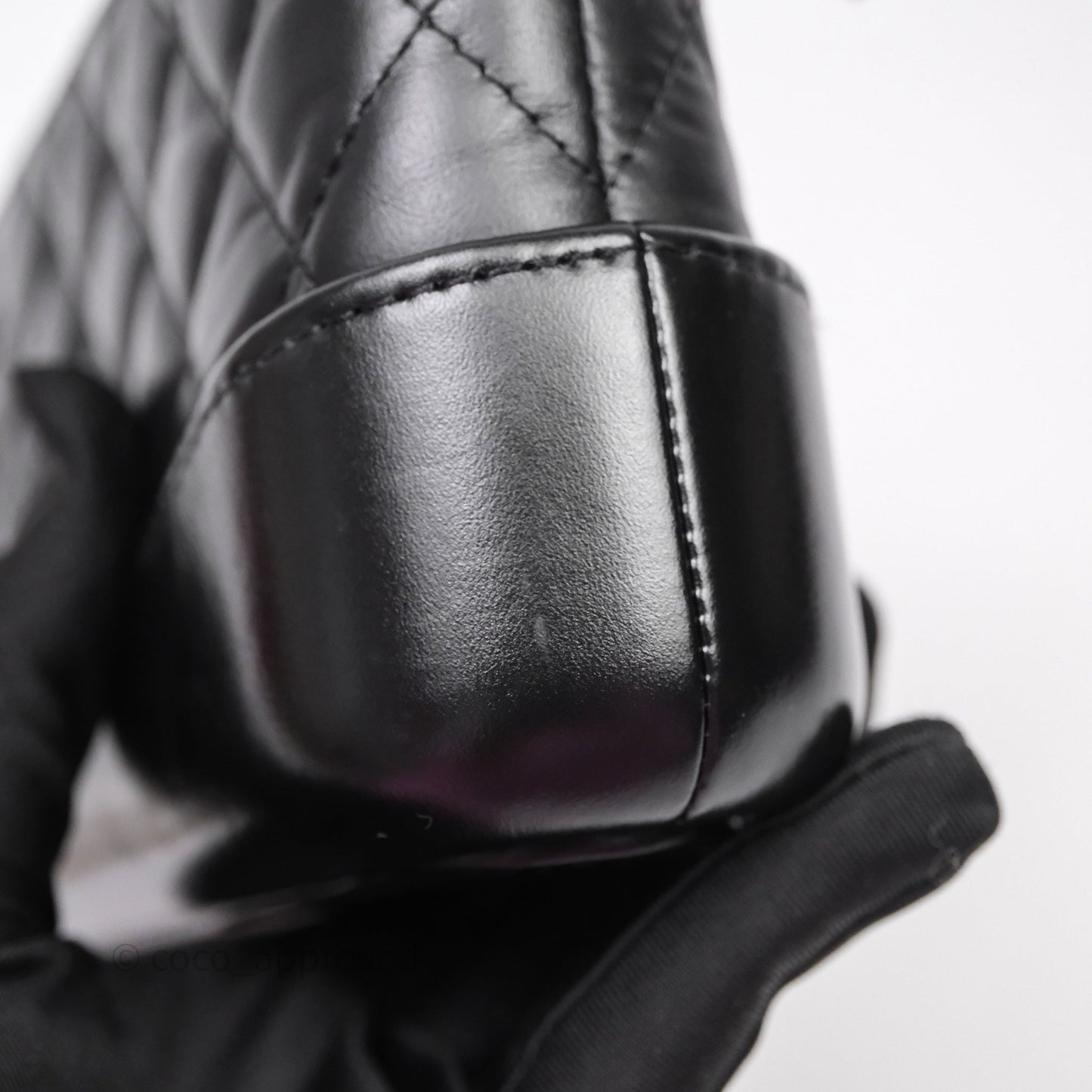 Chanel Gabrielle Clutch With Chain Aged Calfskin Black Mixed Hardware