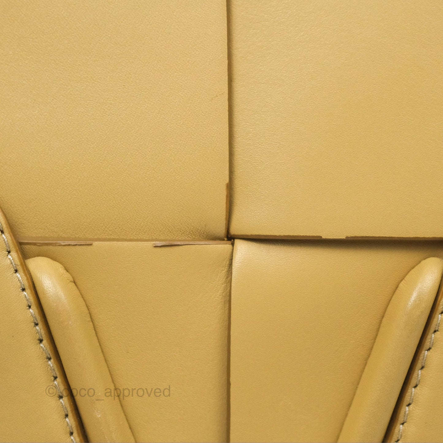 Bottega Veneta Arco Mini Intrecciato Textured-leather Tote Yellow