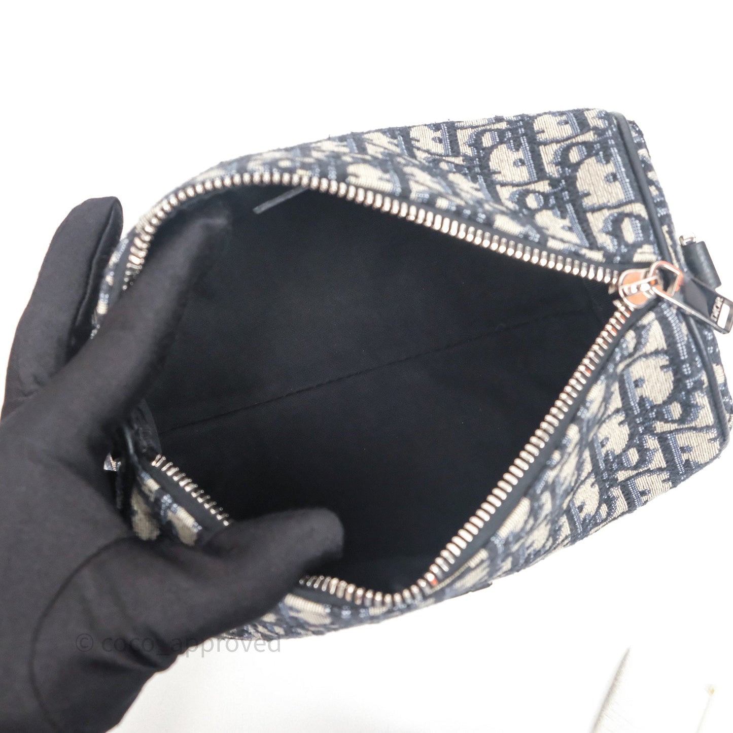 Dior Men's Mini Roller Messenger Bag Oblique Jacquard