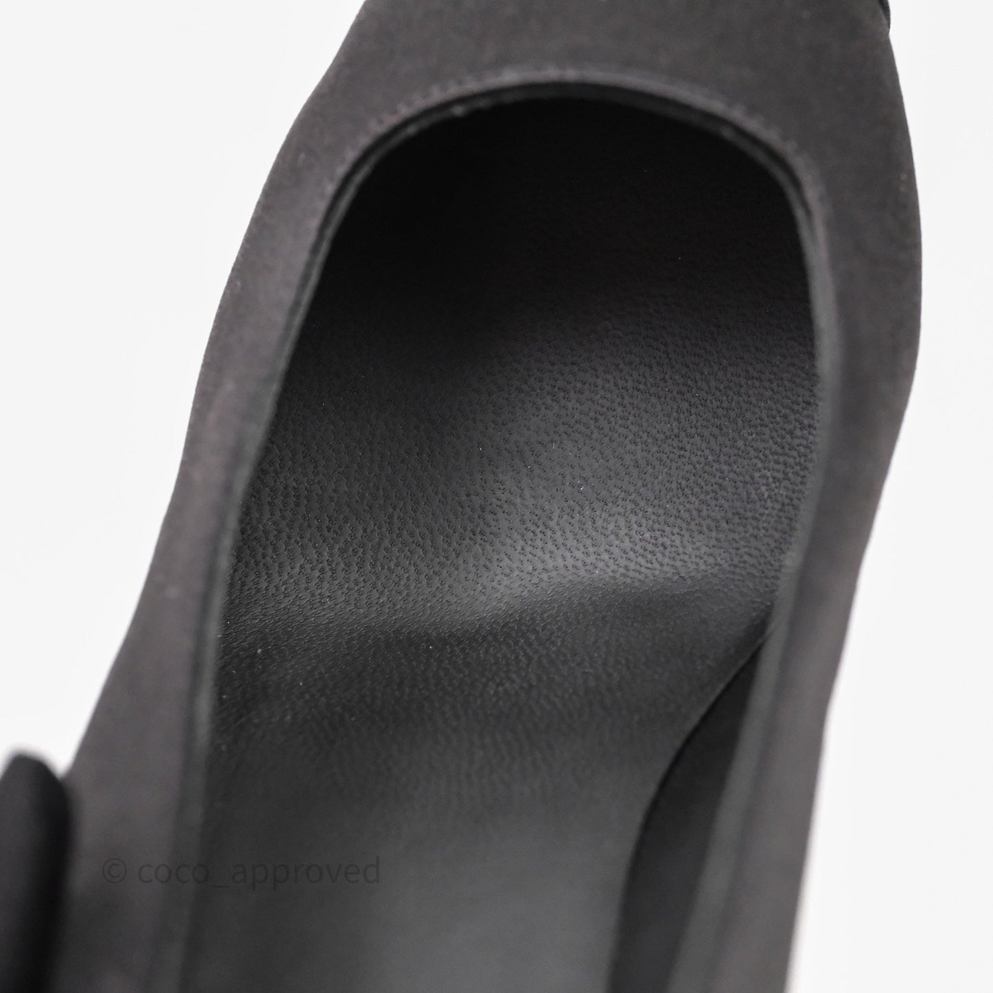 Chanel Classic Heels CC Black Size 39