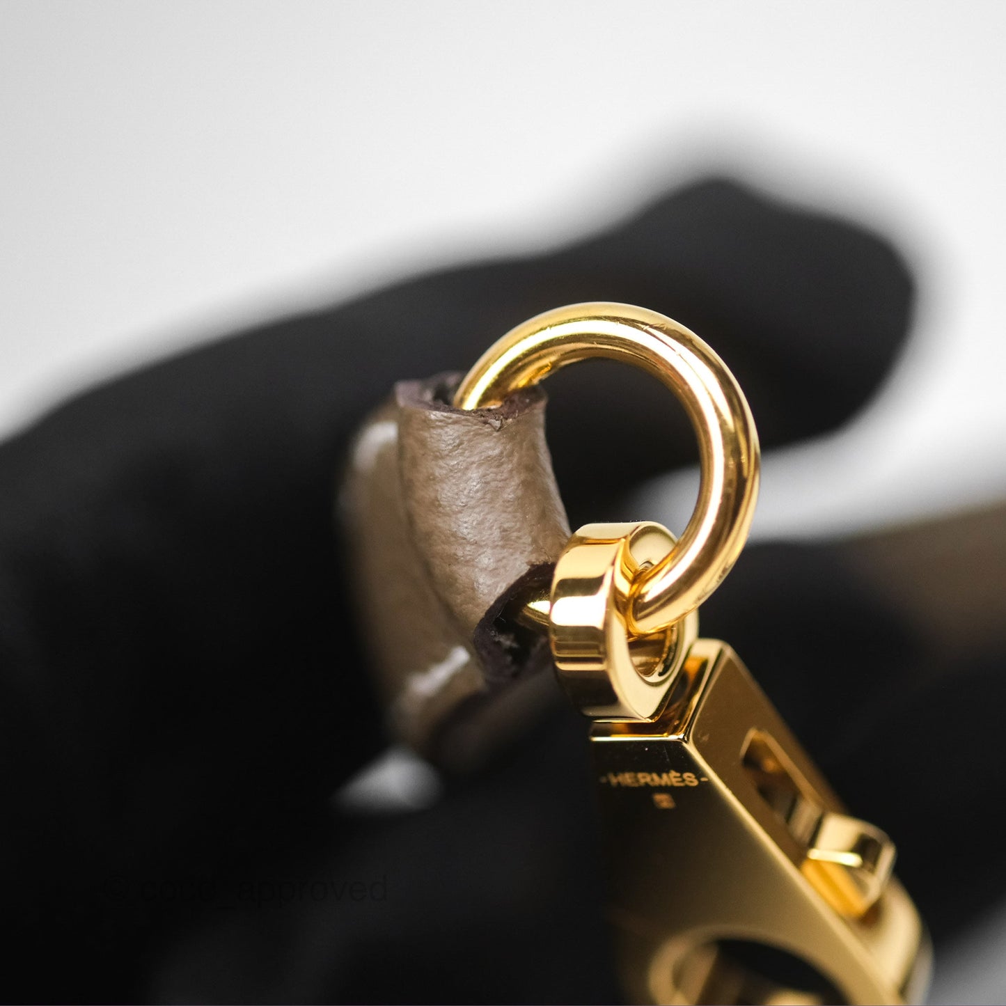 Hermès Kelly Sellier 28 Etoupe 18 Epsom Gold Hardware