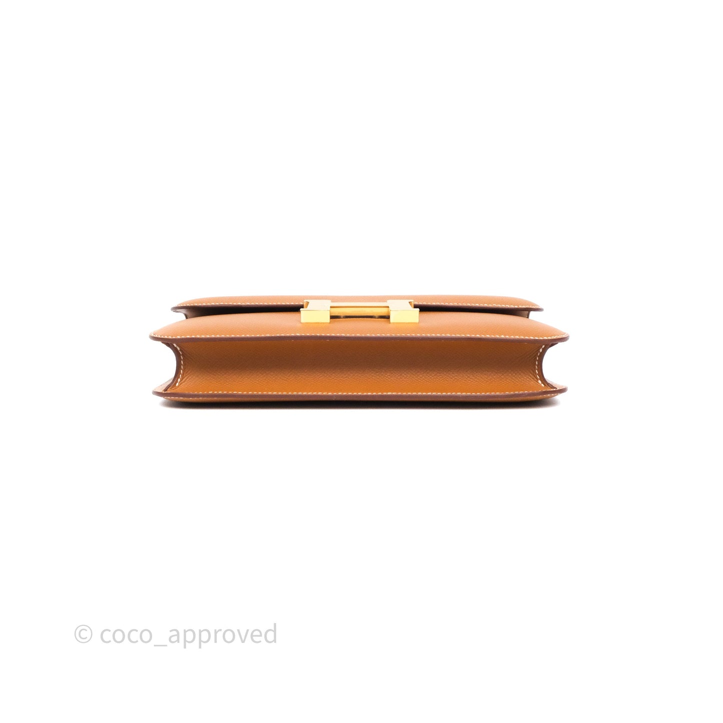 Hermès Constance Elan Gold 37 Epsom Gold Hardware