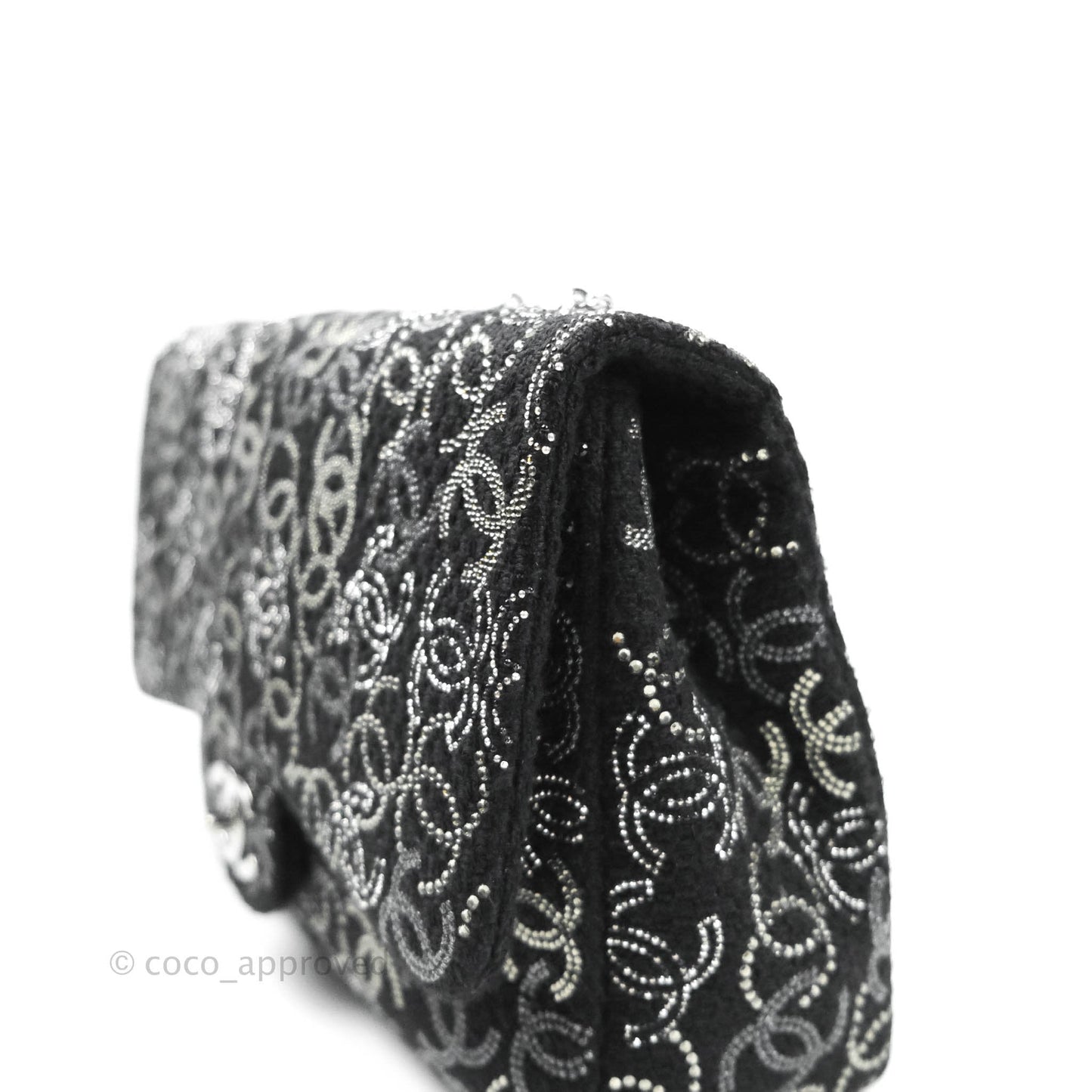 Chanel Jumbo Single Flap CC Pudong Strass