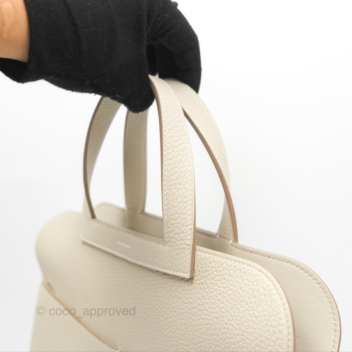 Hermès Halzan 31 Beton Clemence Gold Hardware