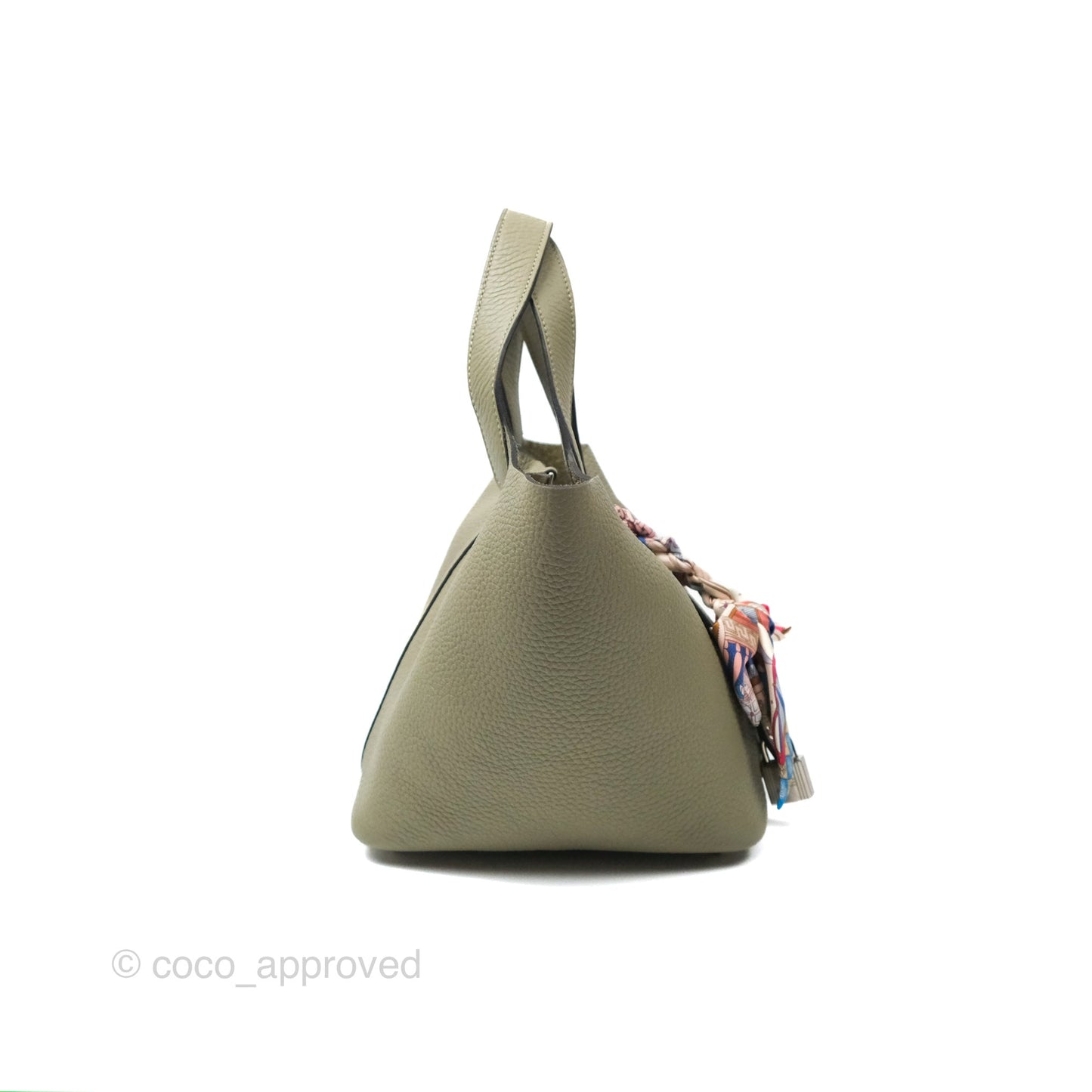 Hermès Picotin 18 Lock Sauge Palladium Hardware