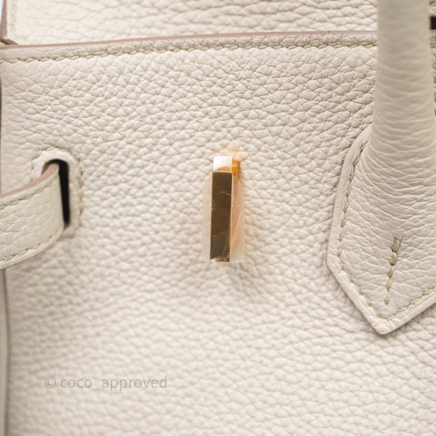 Hermes Birkin 25 Beton Togo Gold Hardware