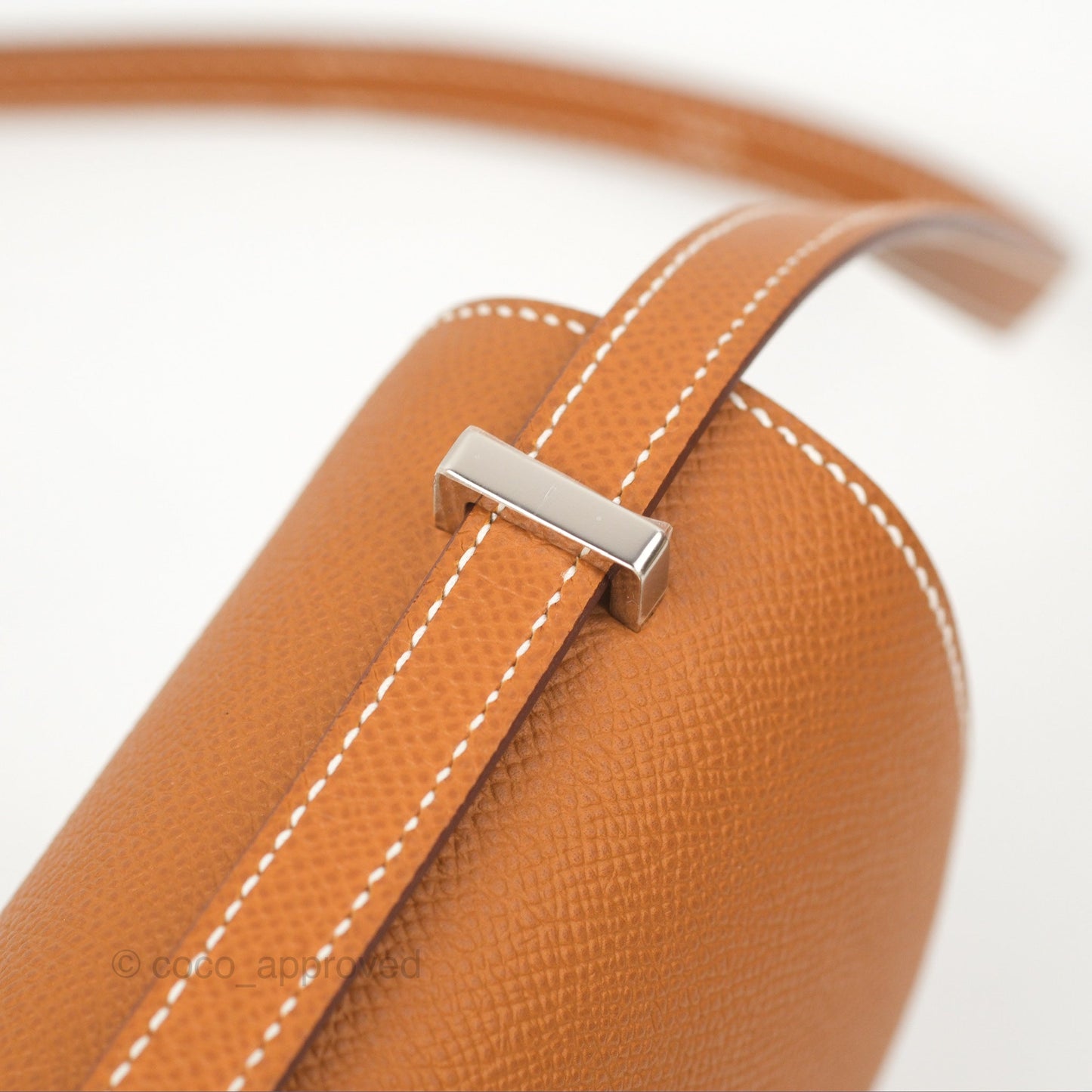 Hermès Constance Mini 18 with Mirror Gold Epsom Palladium Hardware