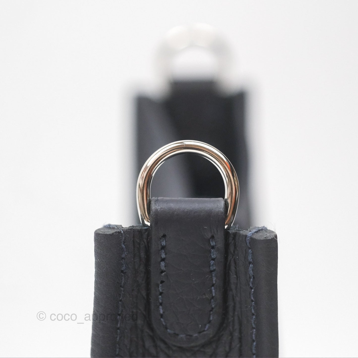 Hermès Mini Evelyne 16 Caban 3Y Clemence Palladium Hardware