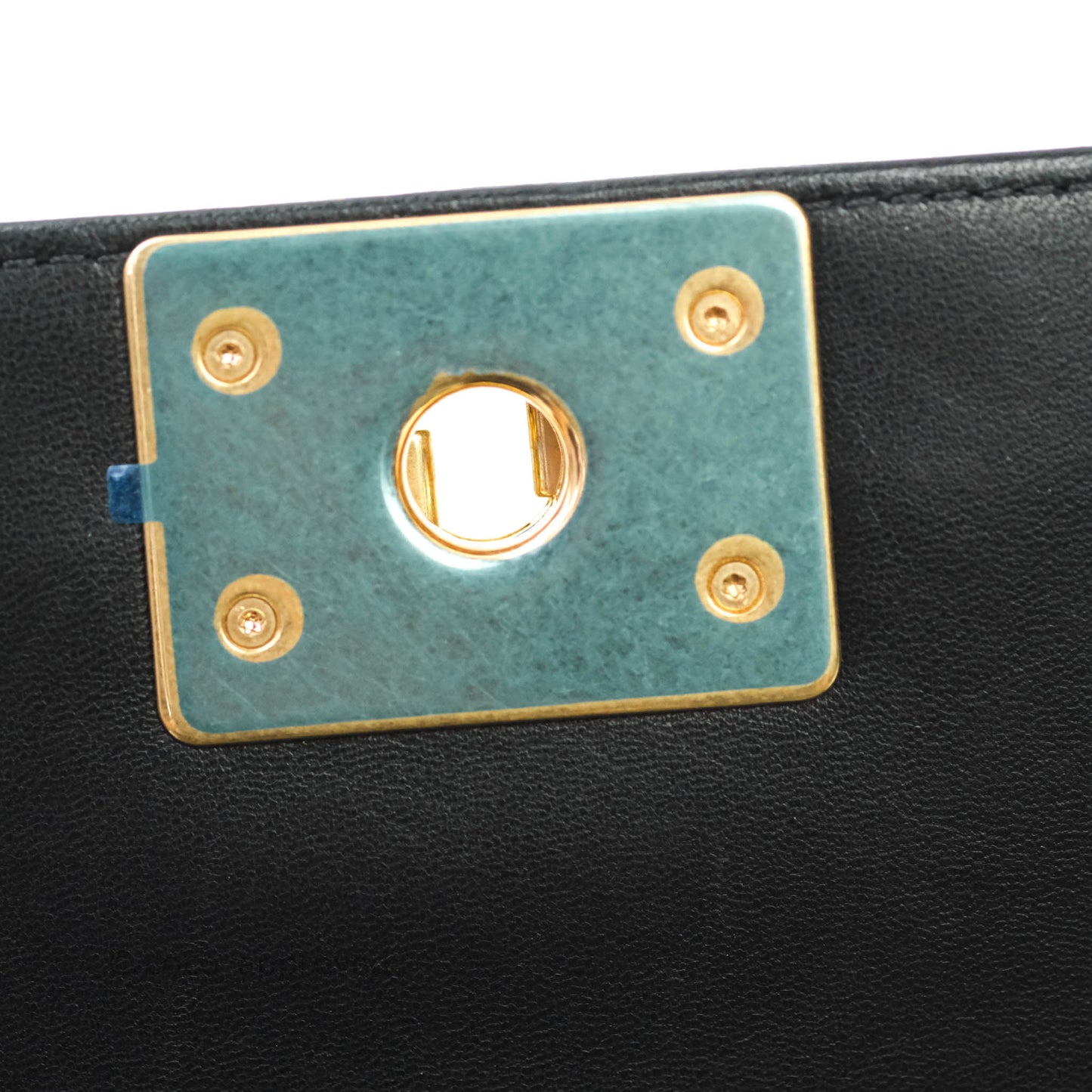 Chanel Quilted Medium Lambskin Boy Flap Aged Gold Hardware