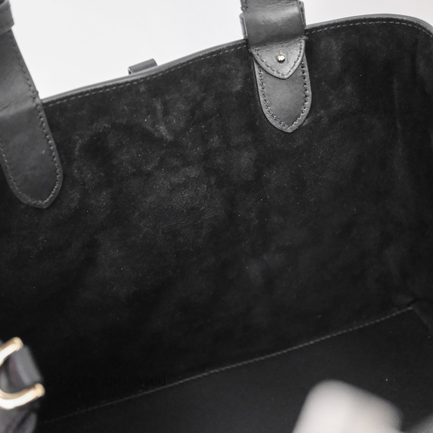 Christian Dior Medium Dior Toujours Bag Black Macrocannage Calfskin