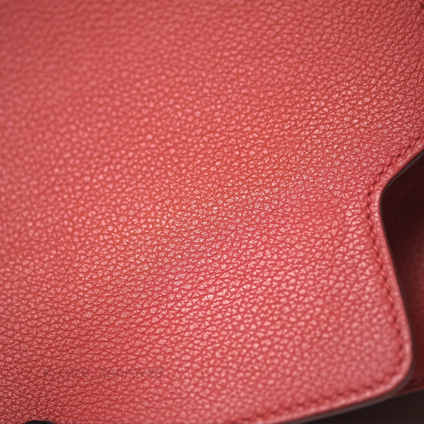 Hermès Roulis Mini Brique 36 / Caramel 28 Evercolor Palladium Hardware