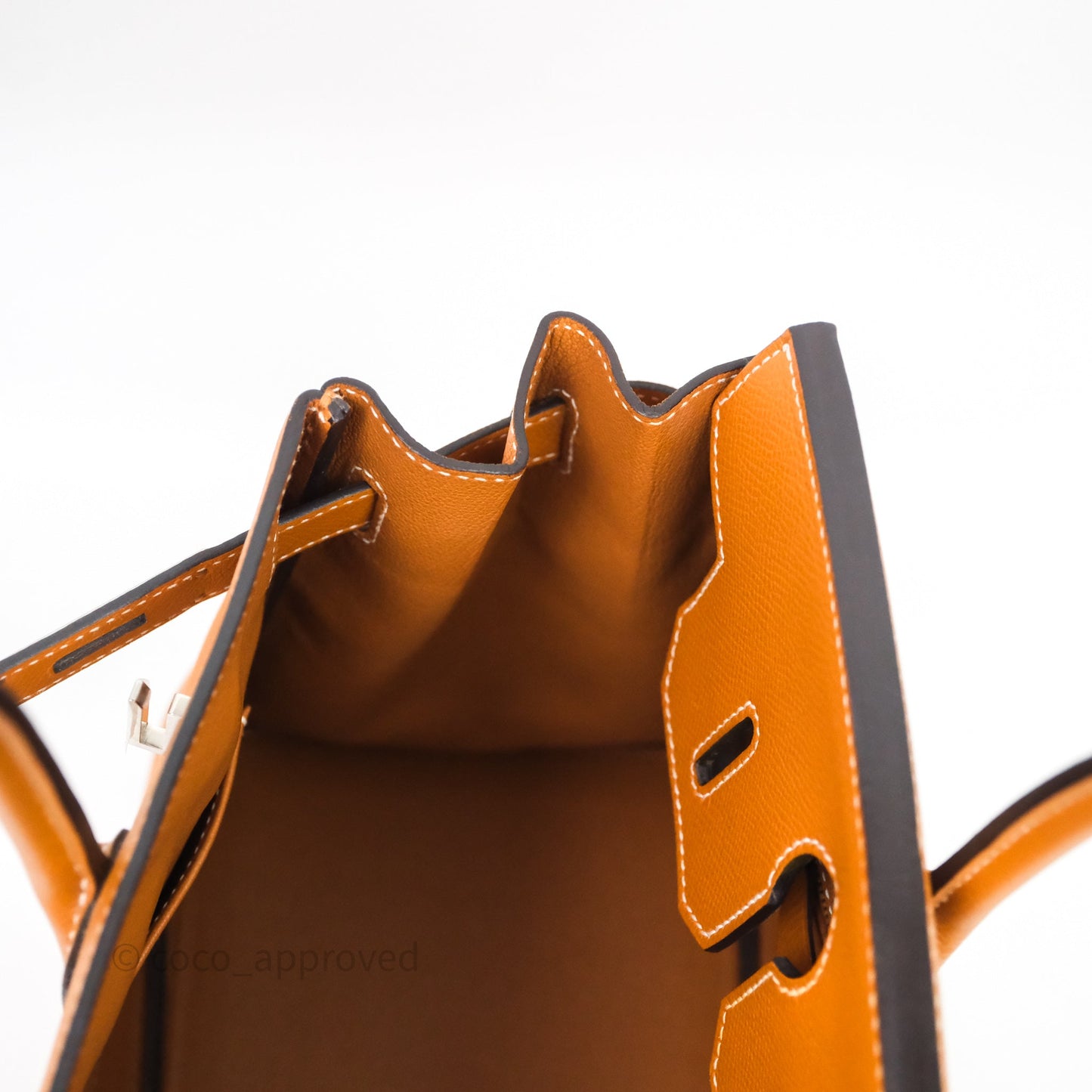 Hermes Birkin 30 Toffee Epsom Palladium Hardware