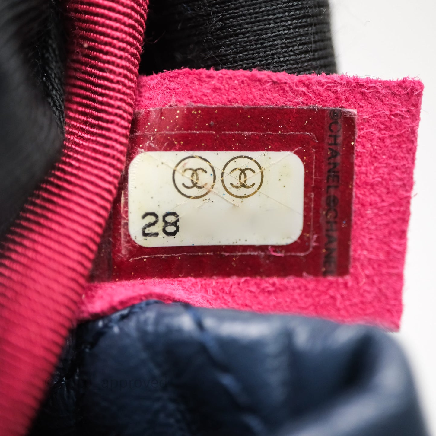 Chanel Gabrielle Backpack Blue Aged Calfskin Small