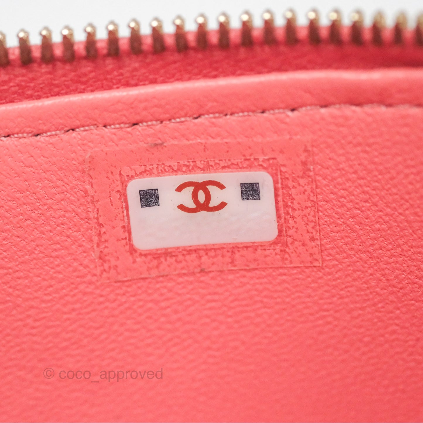 Chanel Vanity Rectangular Top Handle Pink Lambskin Gold Hardware