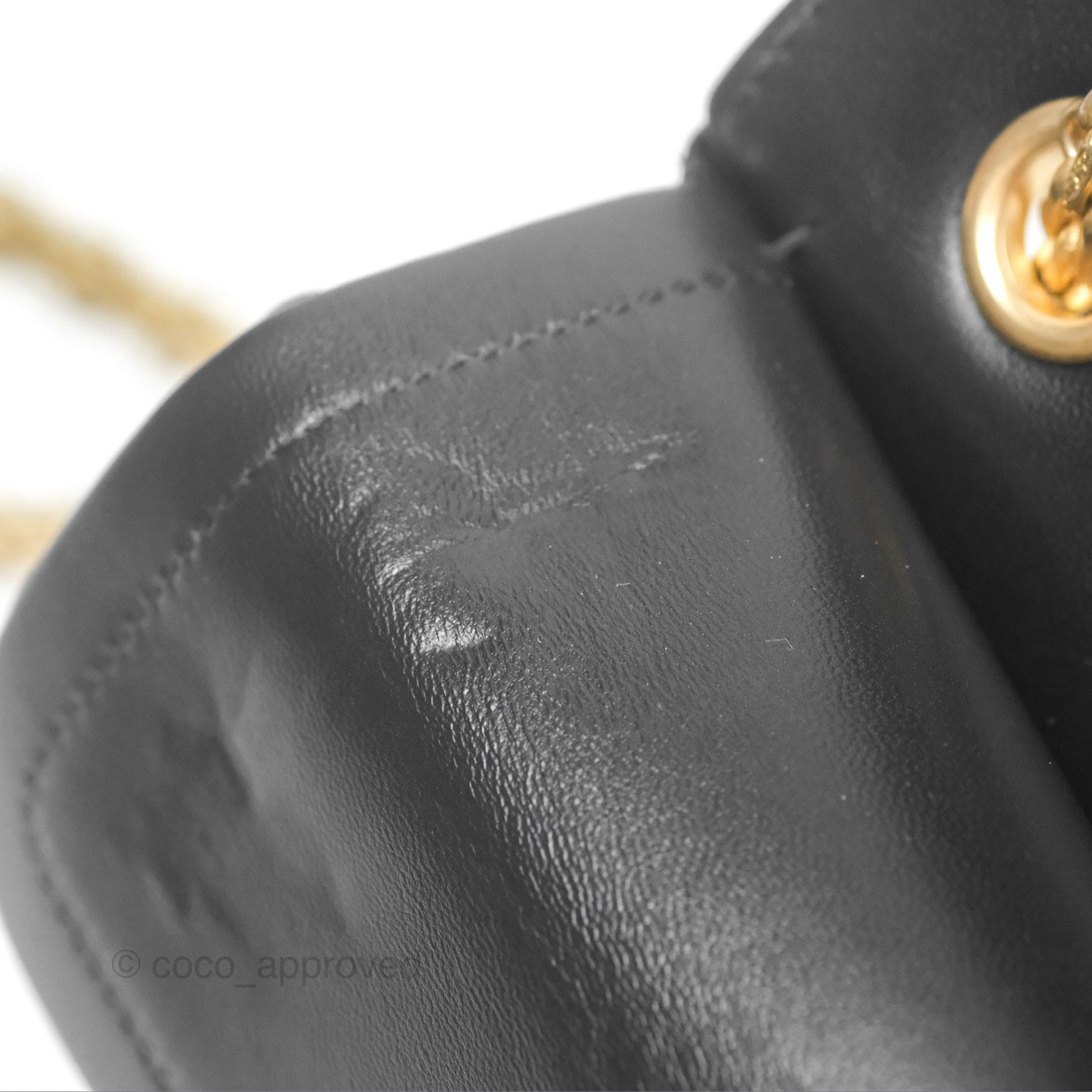 Chanel Reissue 2.55 Metallic Gold Crocodile Embossed Calfskin And Black Quilted Lambskin Aged Gold Hardware