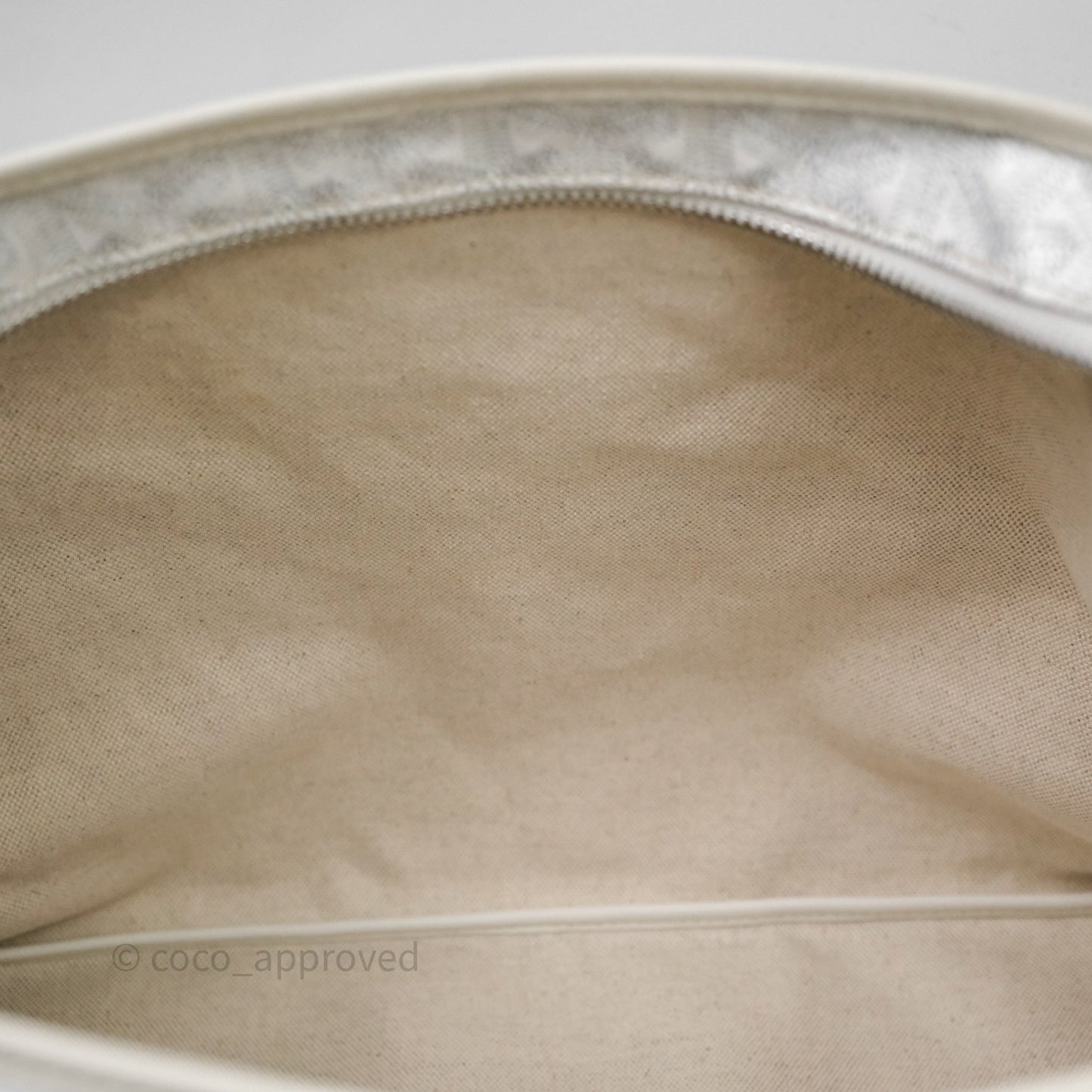 Goyard Bohème Hobo Bag PM White Goyardine Canvas