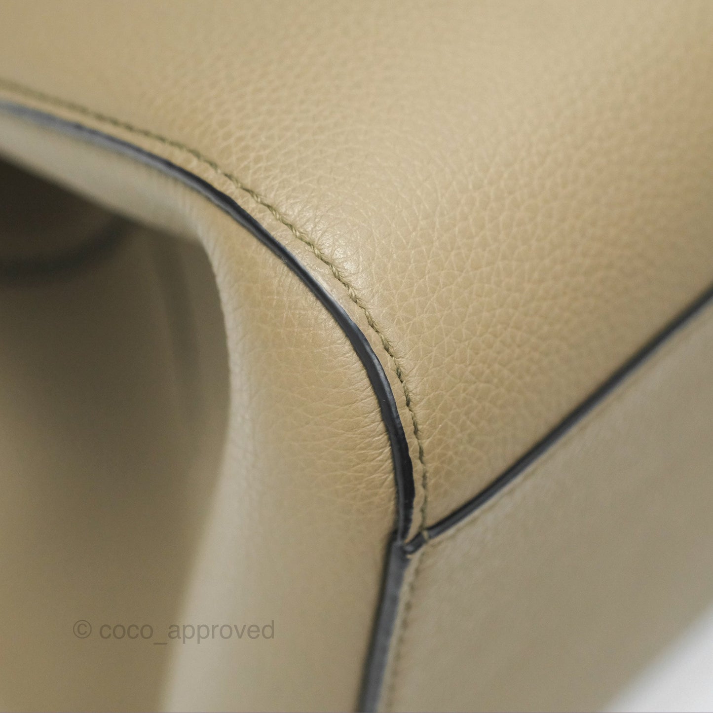 Loewe Hammock Nugget Bag Neutral Grained Leather