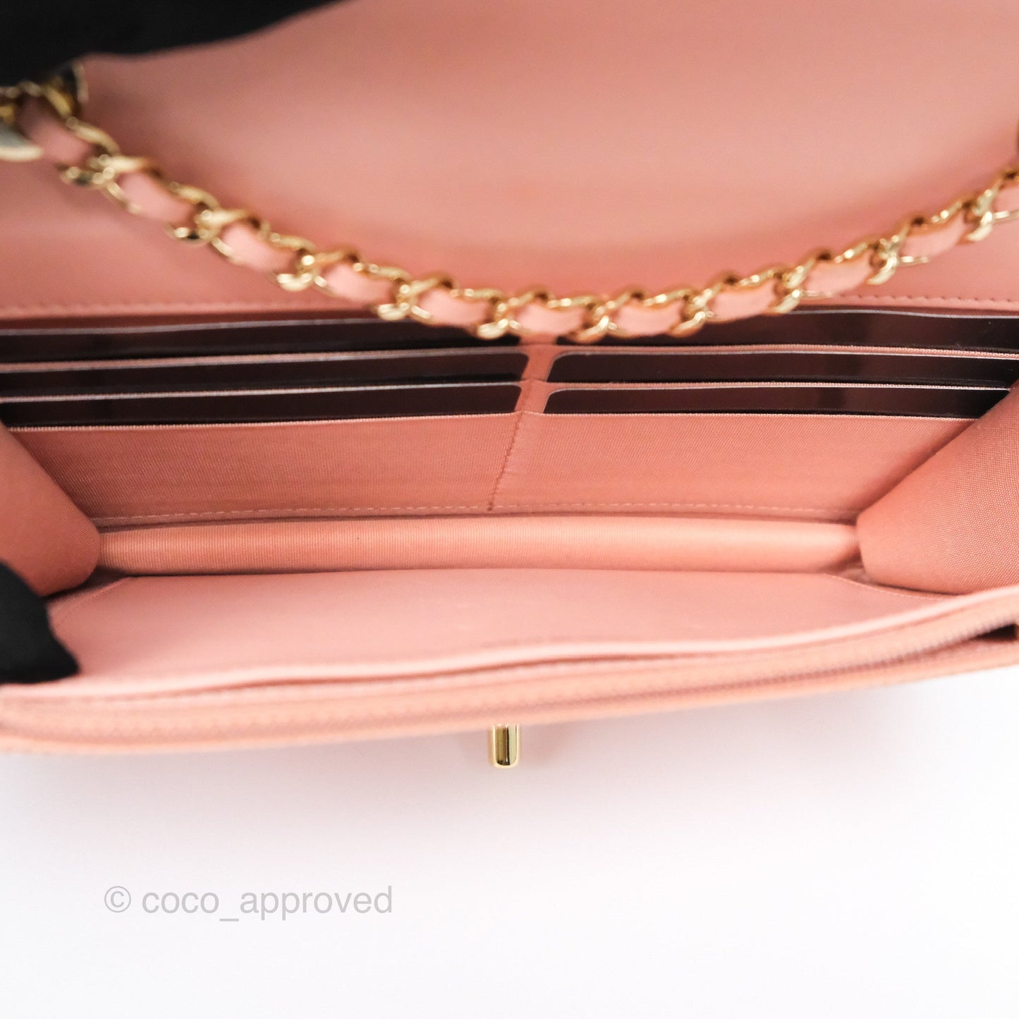 Chanel Trendy CC WOC Quilted Salmon Pink Lambskin Gold Hardware