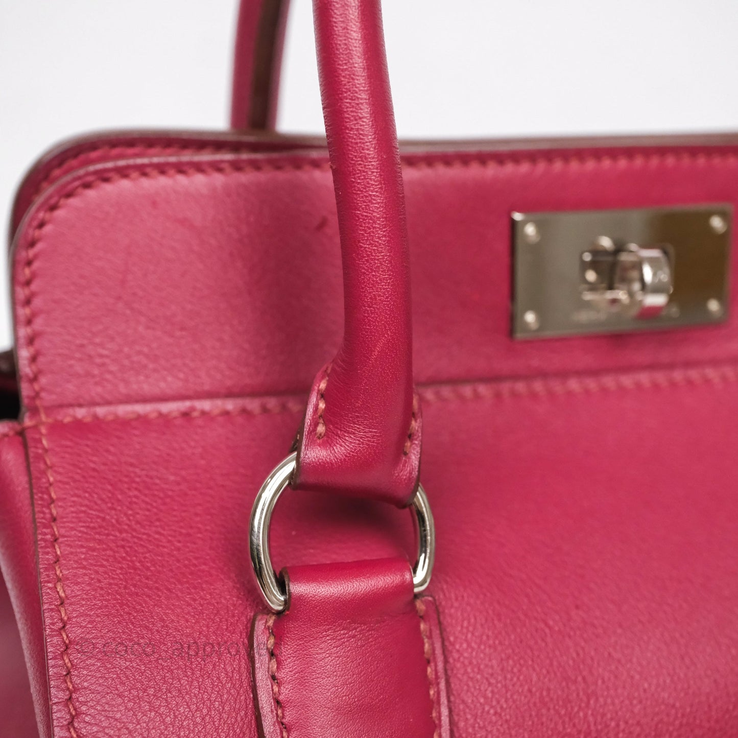Hermès ToolBox 20 Rubis B5 Swift Palladium Hardware