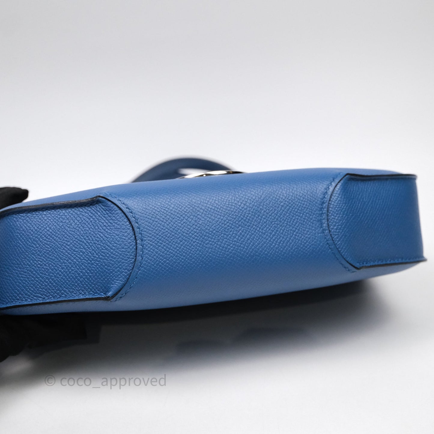 Hermès Cherche-Midi R2 Bleu Agate Epsom Palladium Hardware