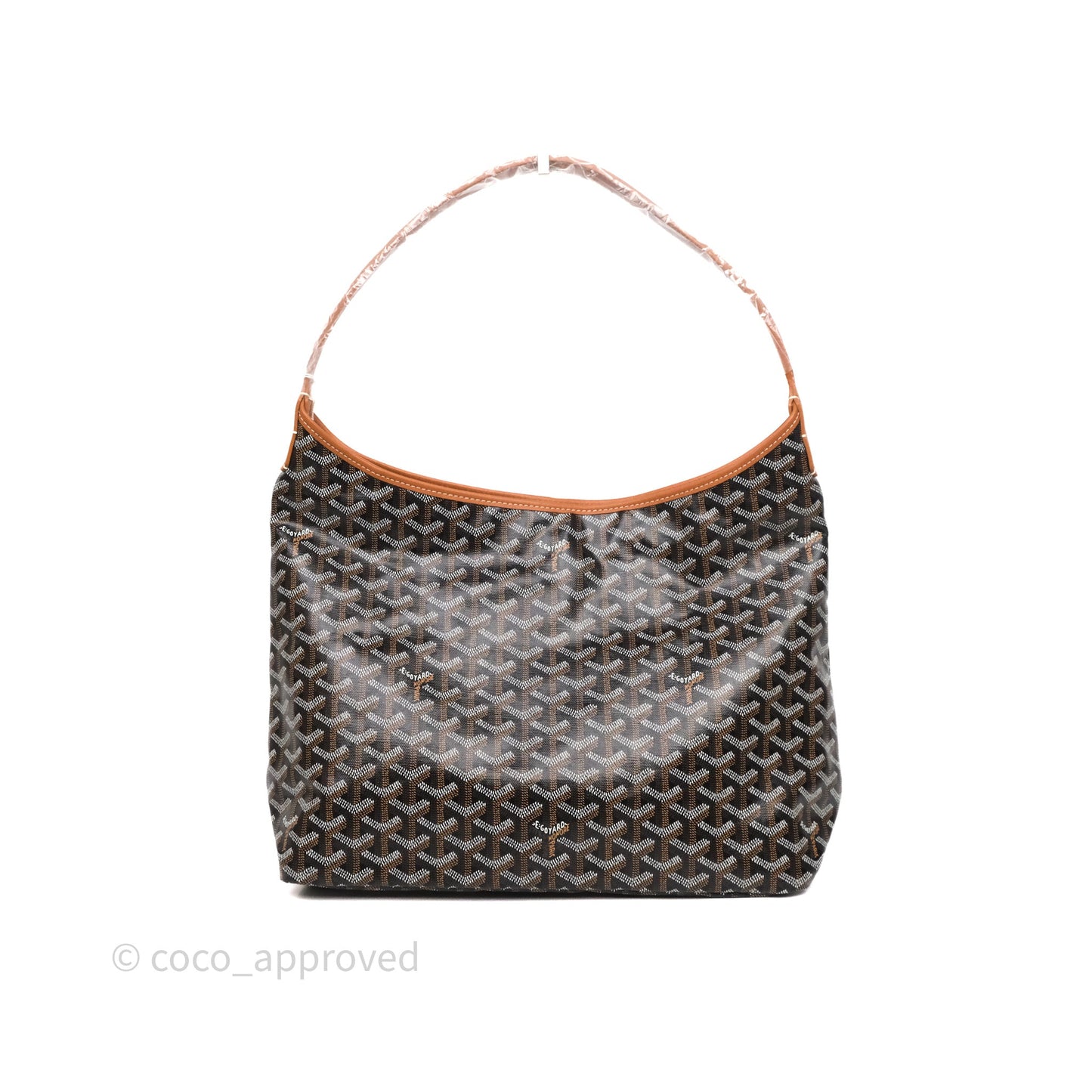 Goyard Bohème Hobo Bag Black & Tan