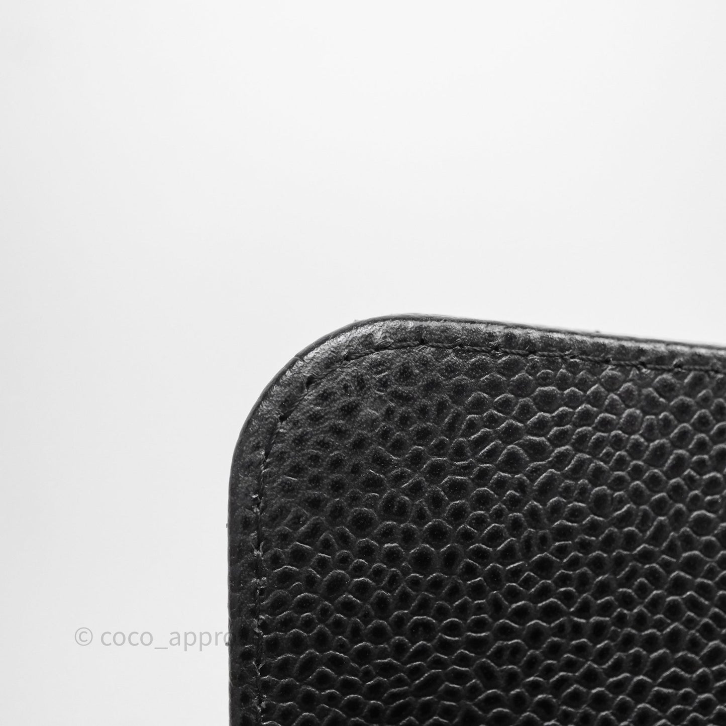 Chanel Small Classic Flap Quilted Black Caviar Silver Hardware