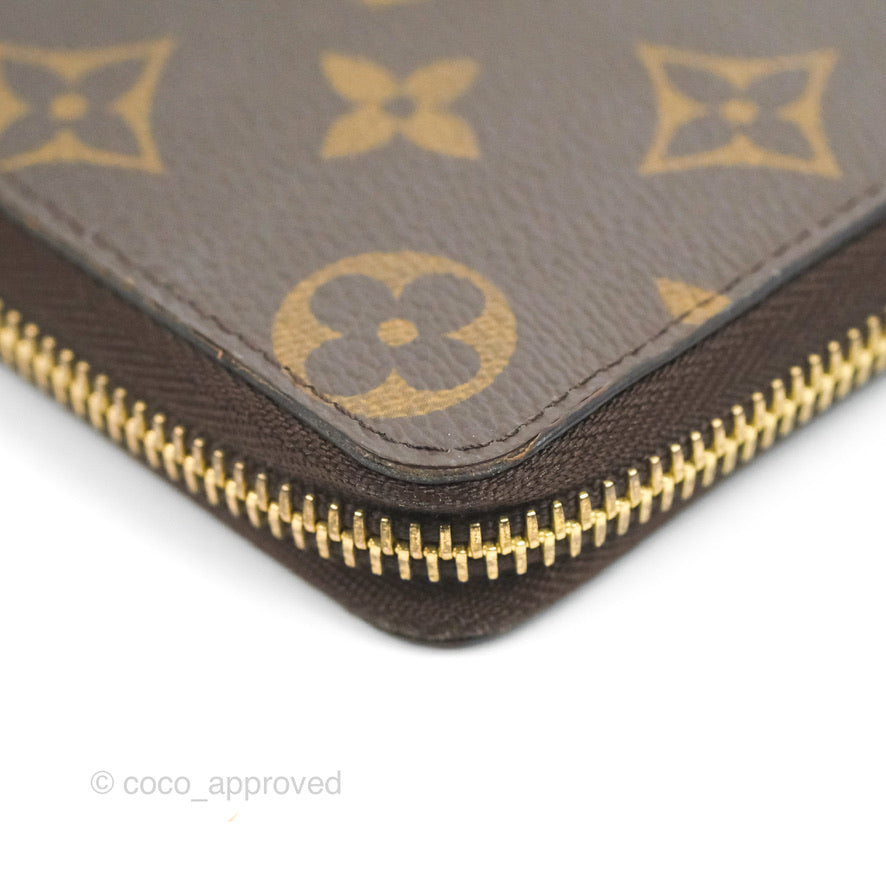 Louis Vuitton Clémence Wallet Monogram Canvas Fuchsia