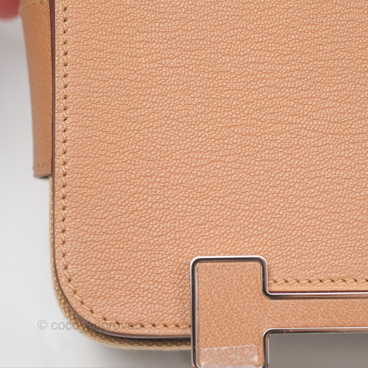 Hermès Geta Bag Chai 0M Quebracho 2J Palladium Hardware