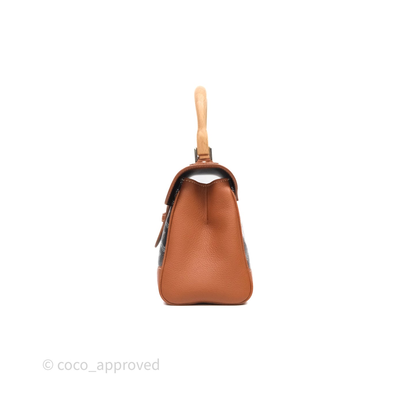 Goyard Saïgon Mini Bag Tan Goyardine Canvas/Chevroches Calfskin