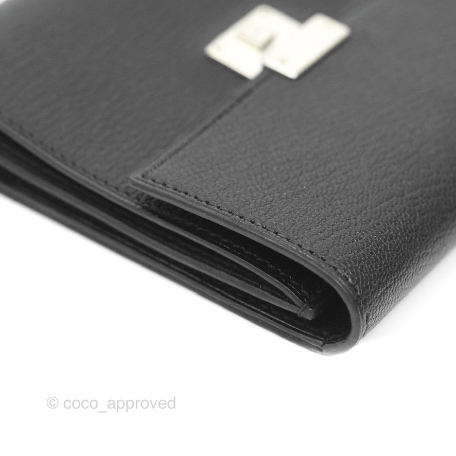 Hermès Clic 12 Wallet Black Palladium Hardware