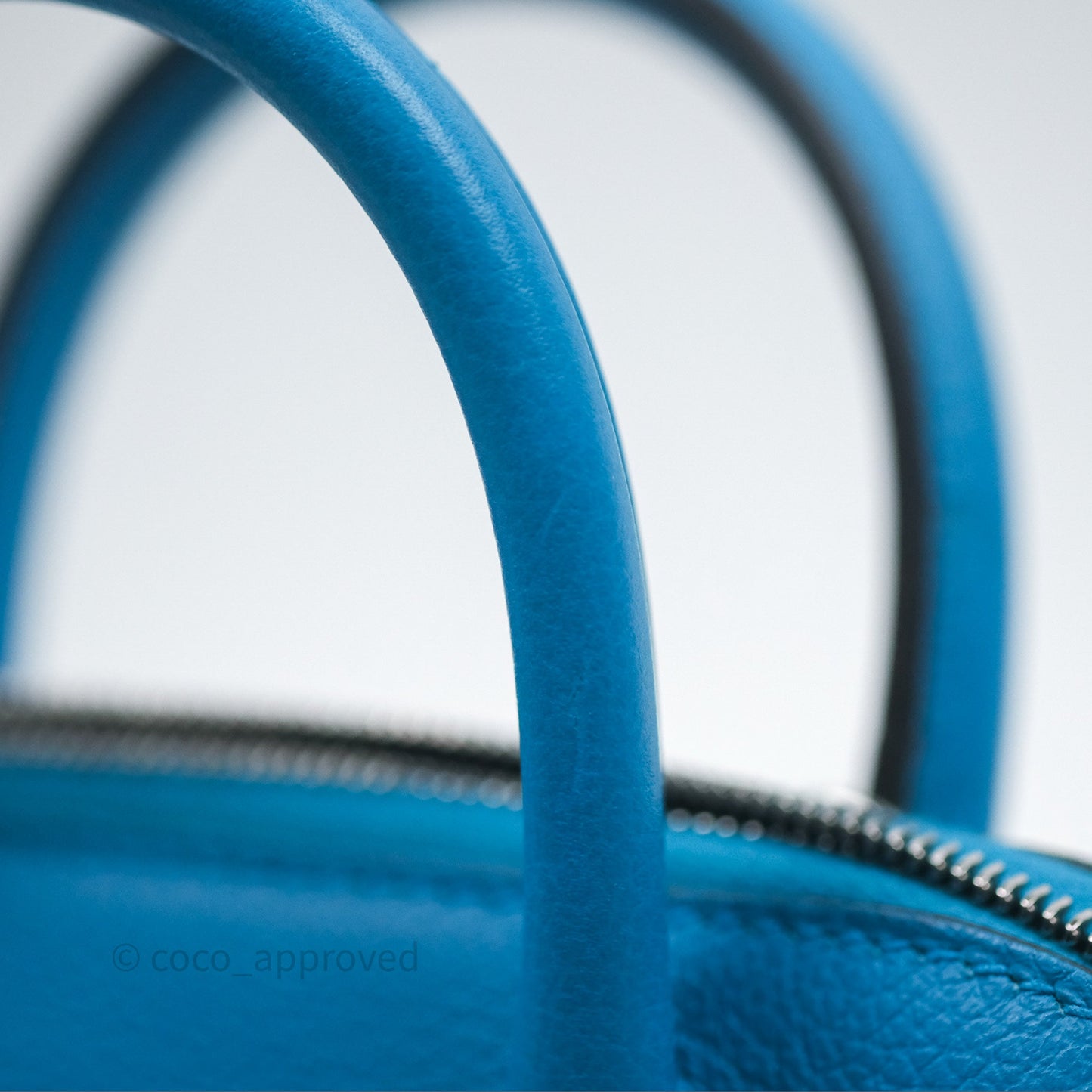 Hermès Bolide Mini 1923 Bleu Frida 0F/ Rose Mexico 0D Evercolor Palladium Hardware