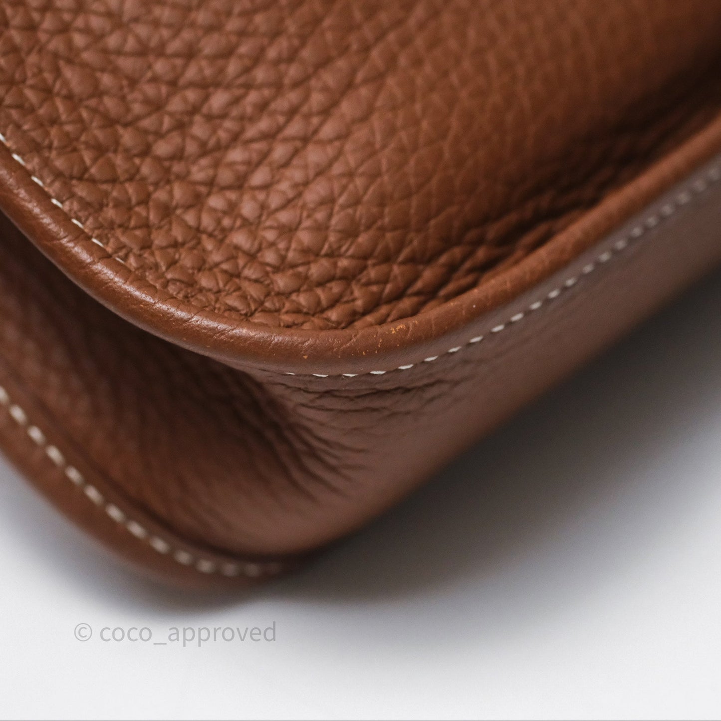 Hermès Mini Evelyne 16 Amazone Gold 37 Clemence Gold Hardware
