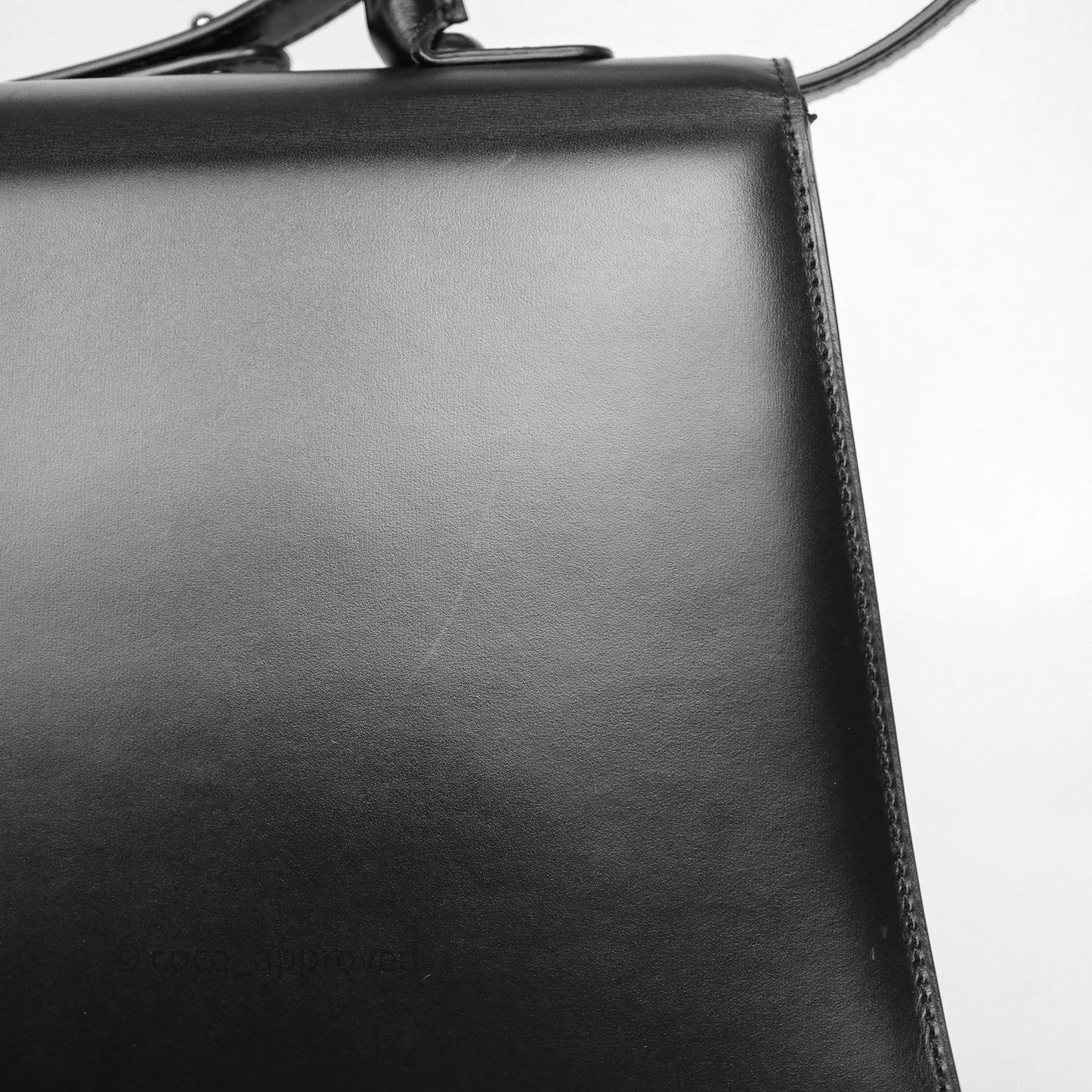 Delvaux Brillant MM Calfskin Black