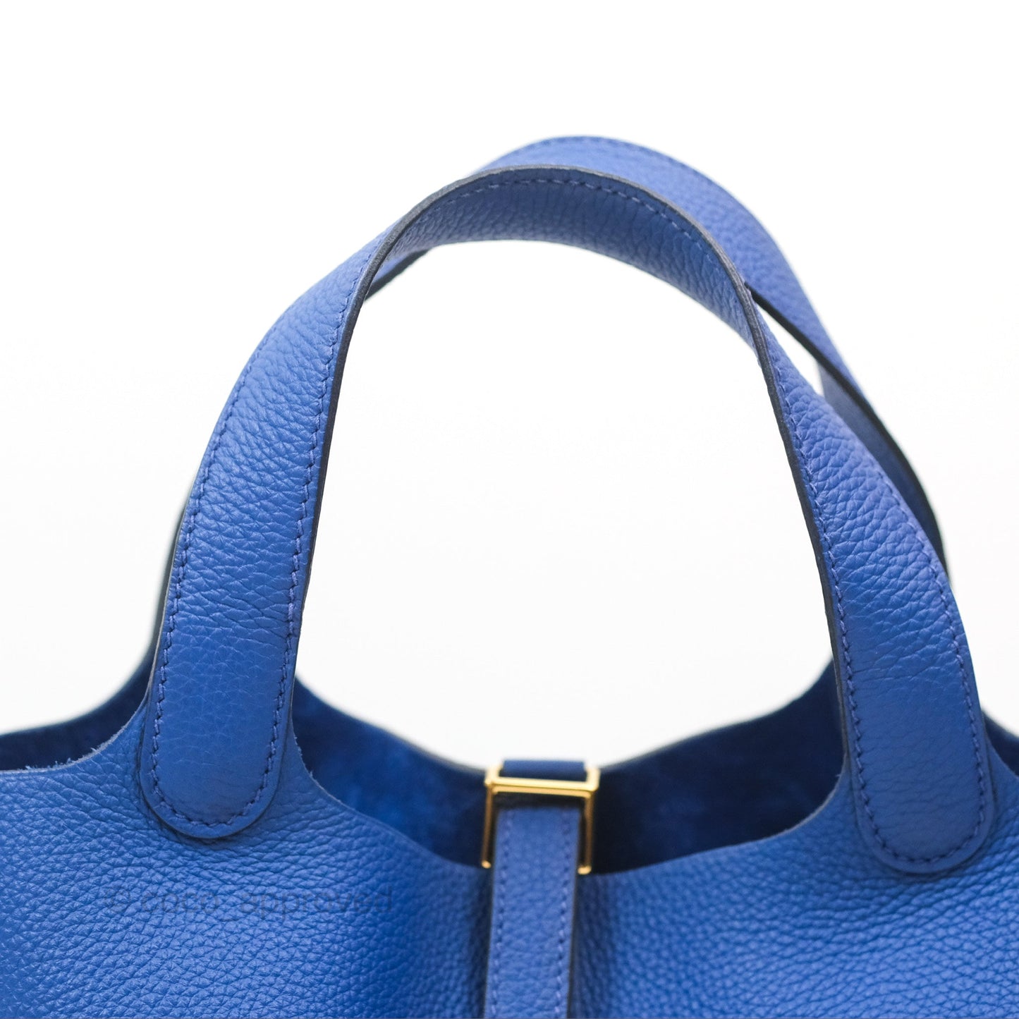 Hermès Picotin Lock 18 Bleu Royal Taurillon Maurice TM Gold Hardware