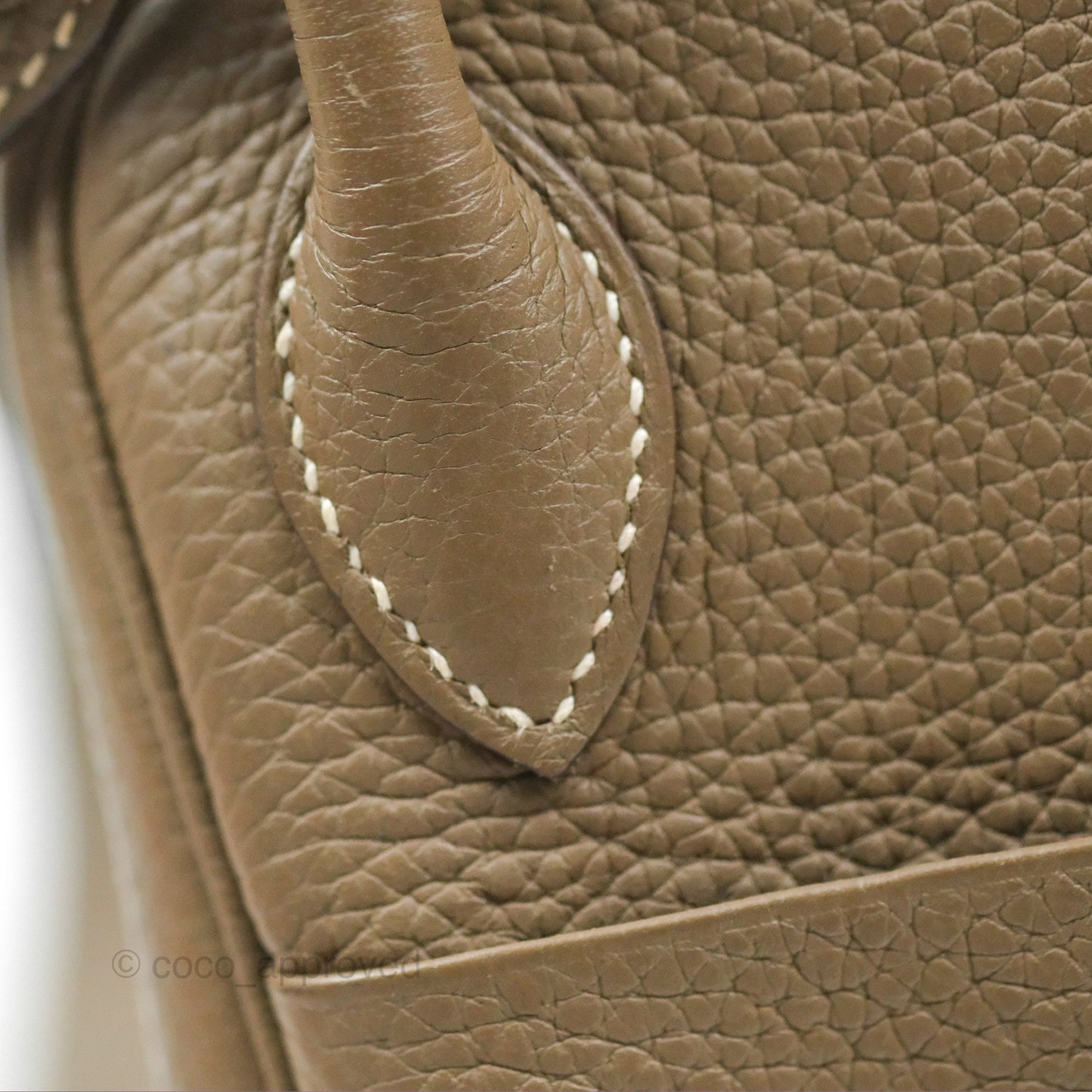 Hermès Lindy 26 Etoupe Clemence Gold Hardware