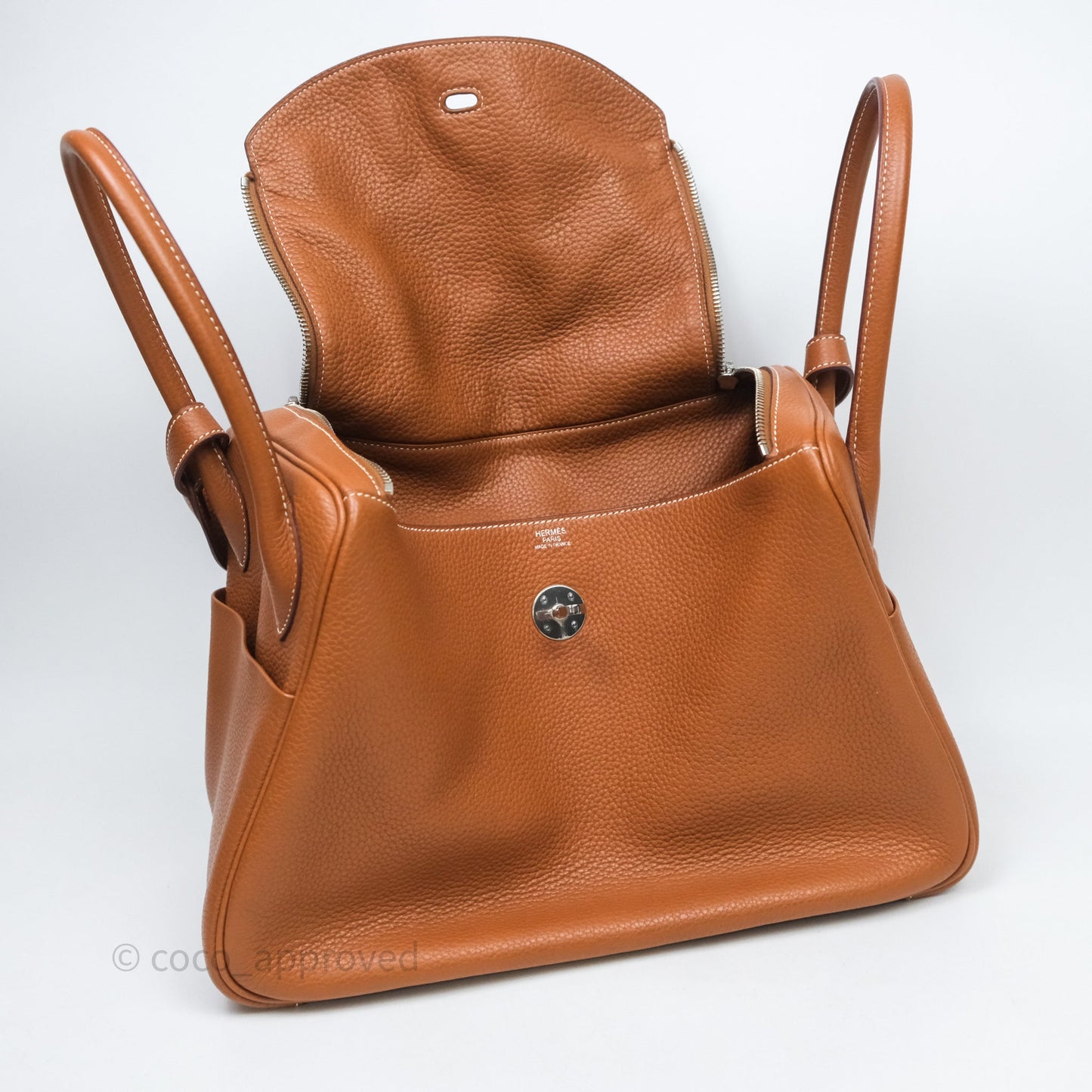 Hermès Lindy 34 Gold 37 Clemence Palladium Hardware