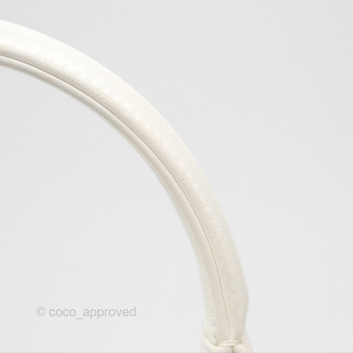 Chanel Trendy CC Small White Lambskin Black Hardware