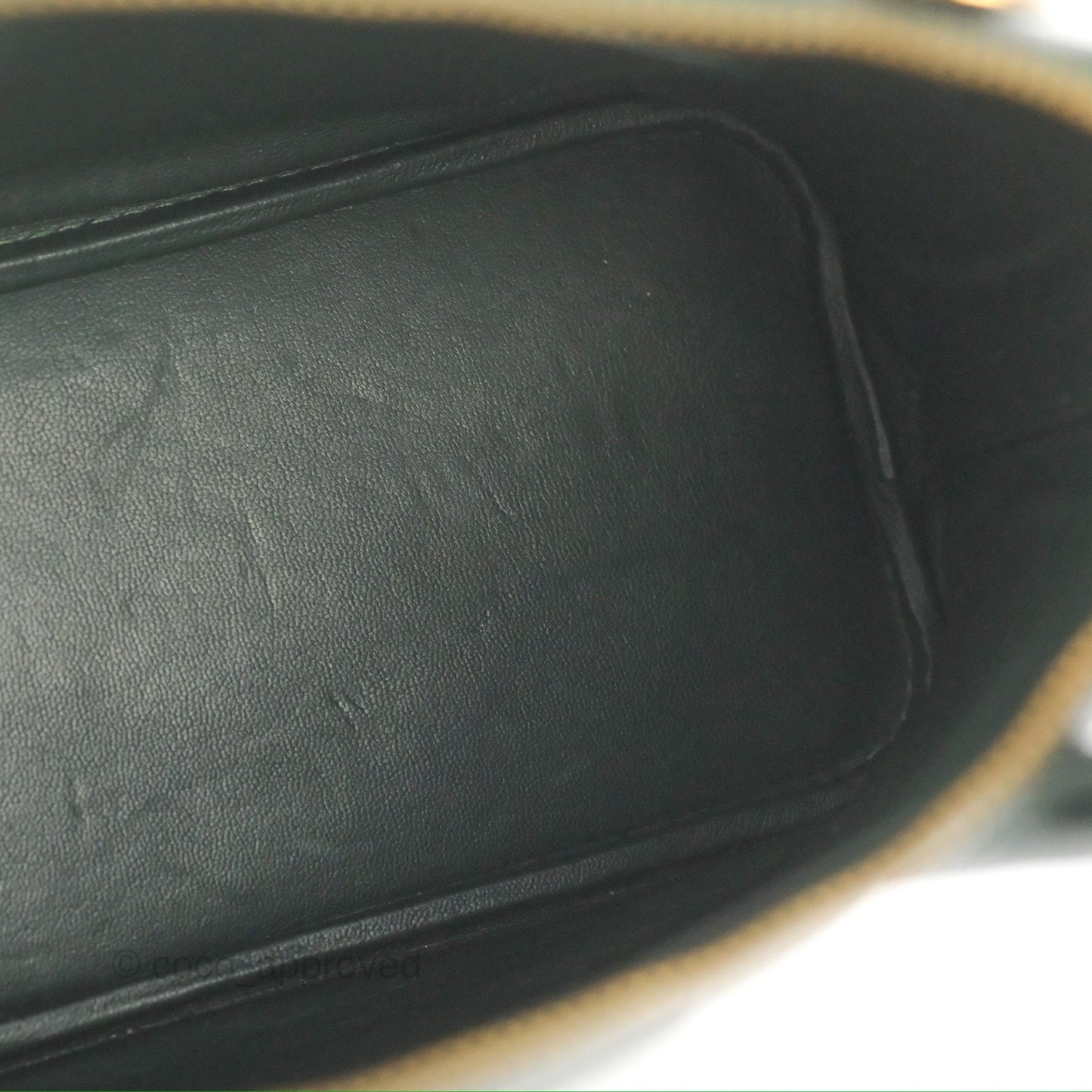 Hermès Vintage Bolide 27 Dark Green Box Leather Gold Hardware